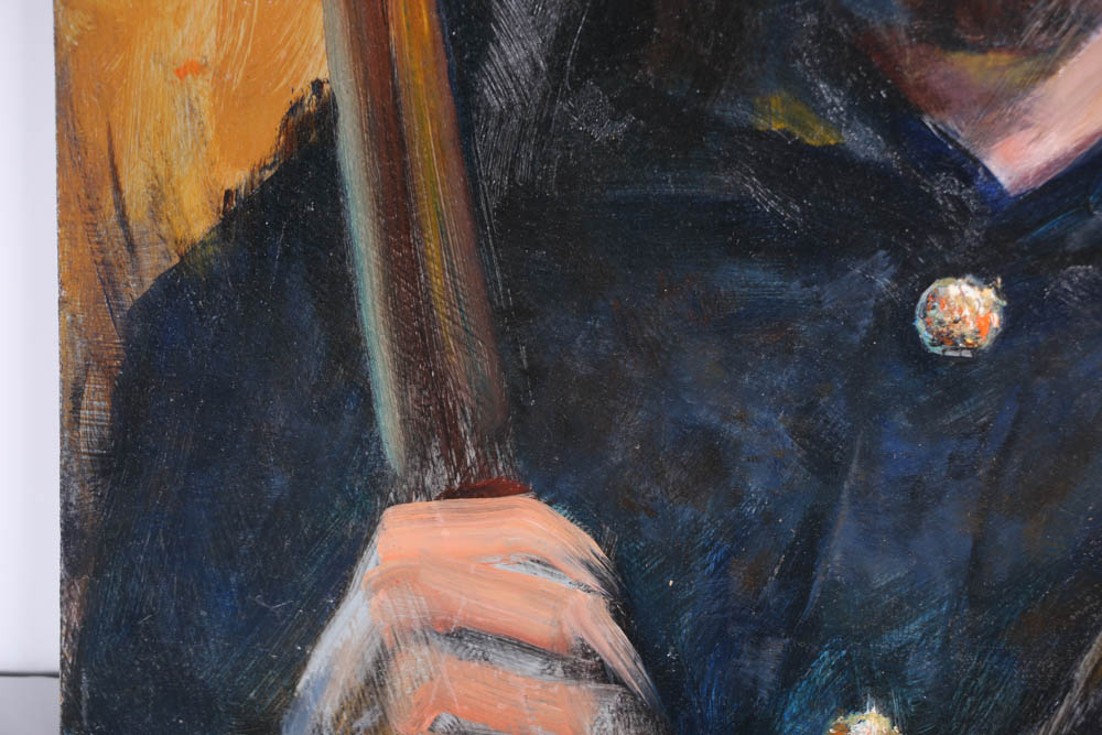 Original Wesley Kime Portrait of a Civil War Soldier