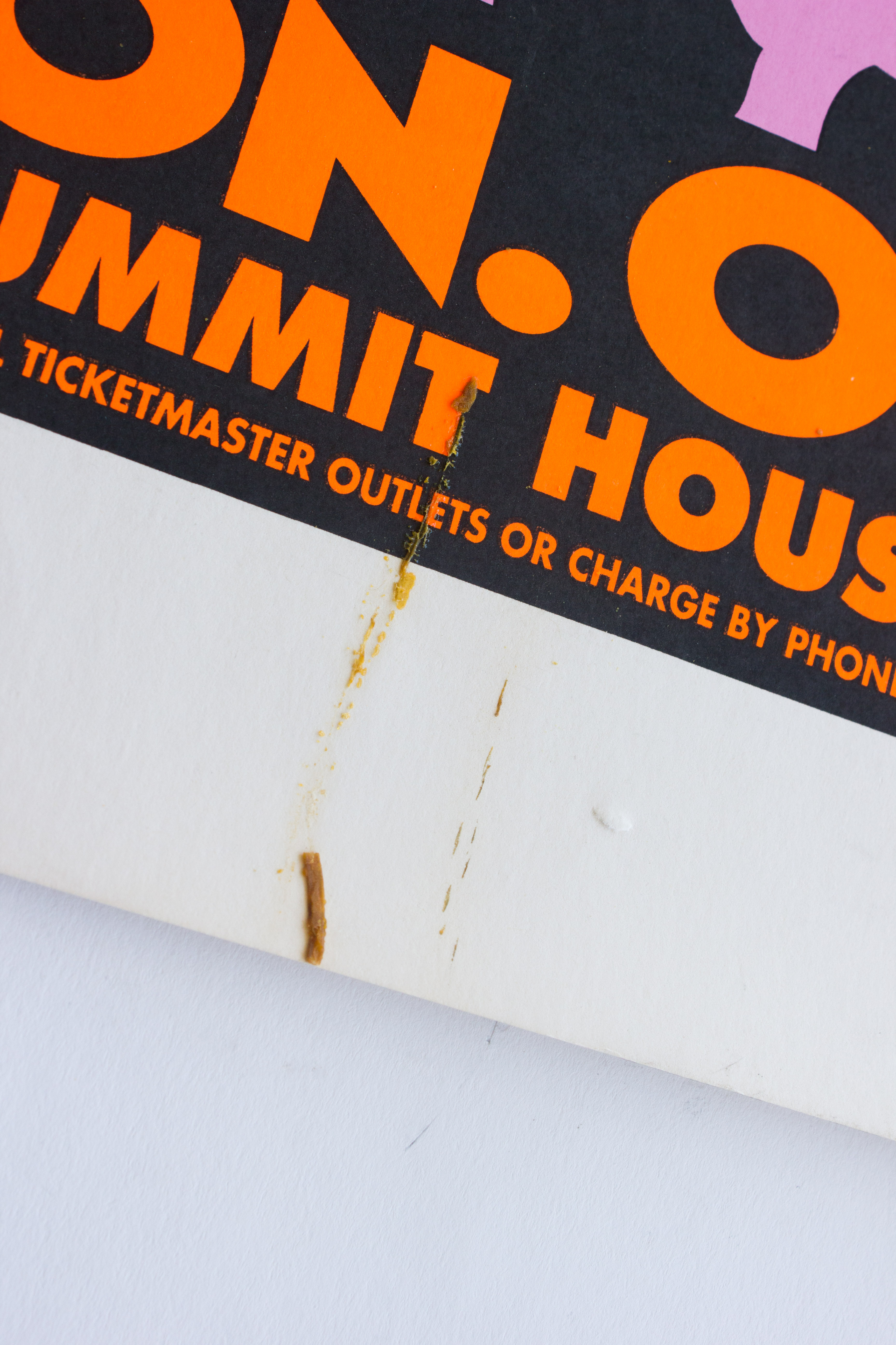 "Uncle Charlie" Hardwick 1994 Serigraph Concert Poster for Nine Inch Nails, Jim Rose Circus and Marilyn Manson