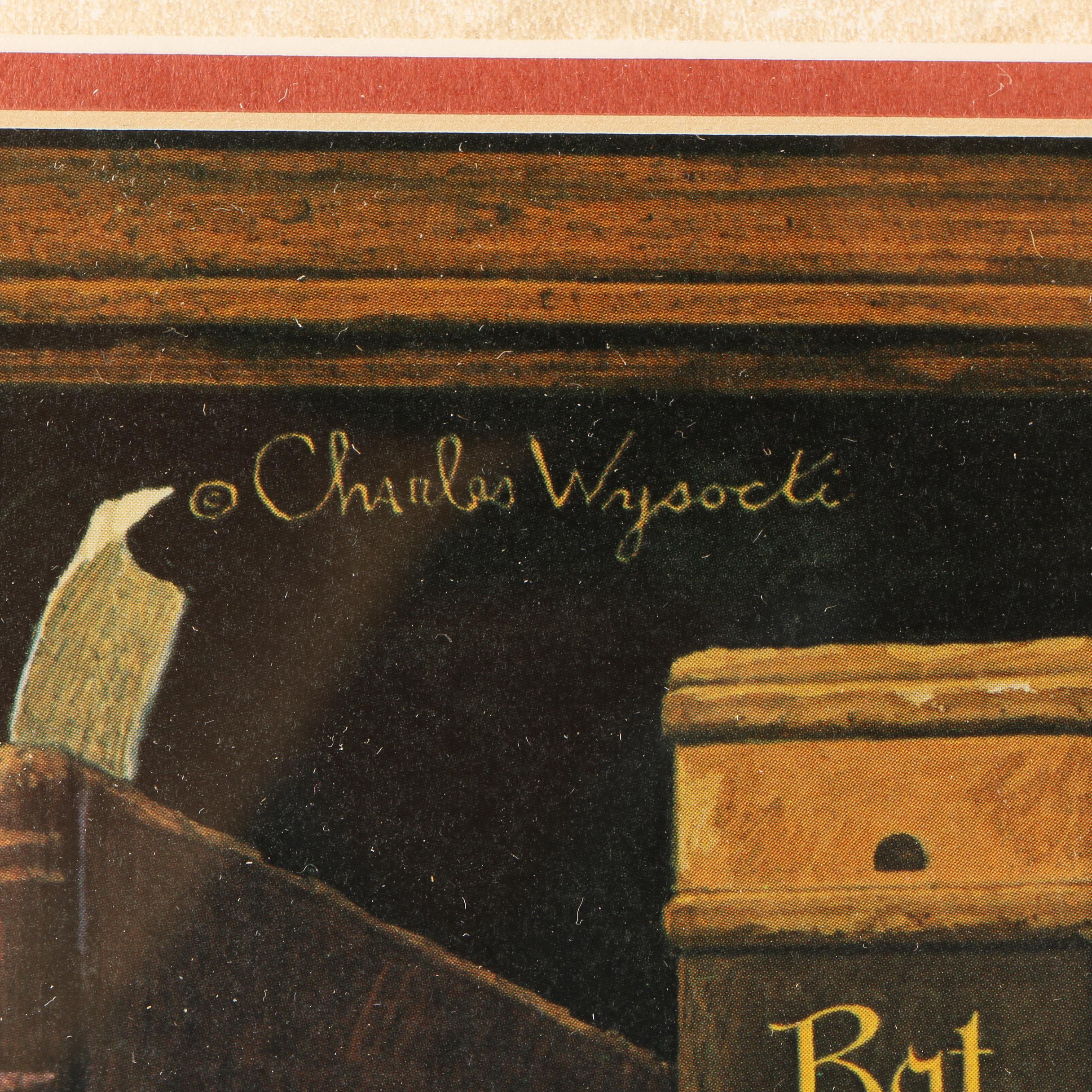 Charles Wysocki Limited Edition Offset Lithograph "Frederick the Literate"