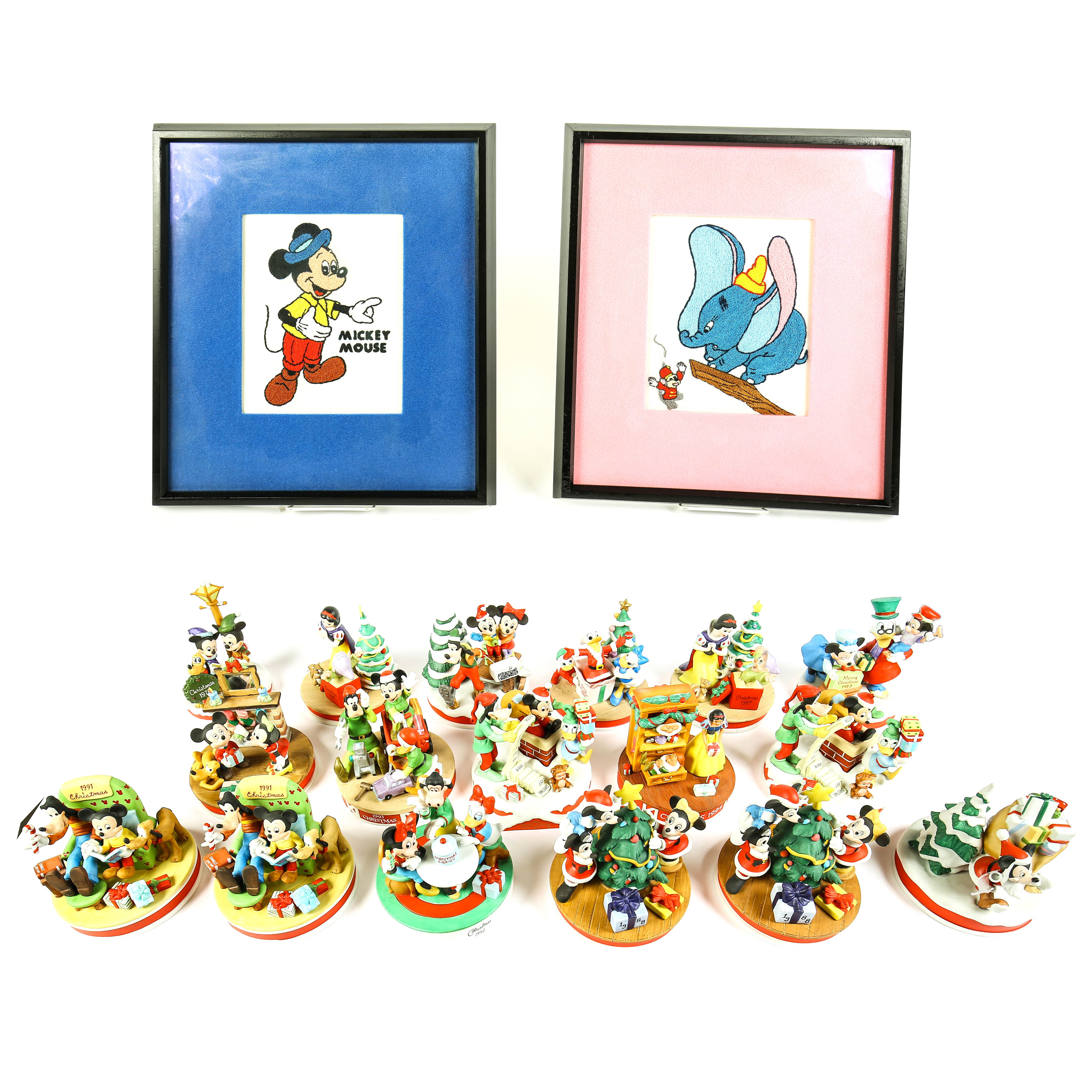 Disney's Limited Edition Figurines and Framed Artworks