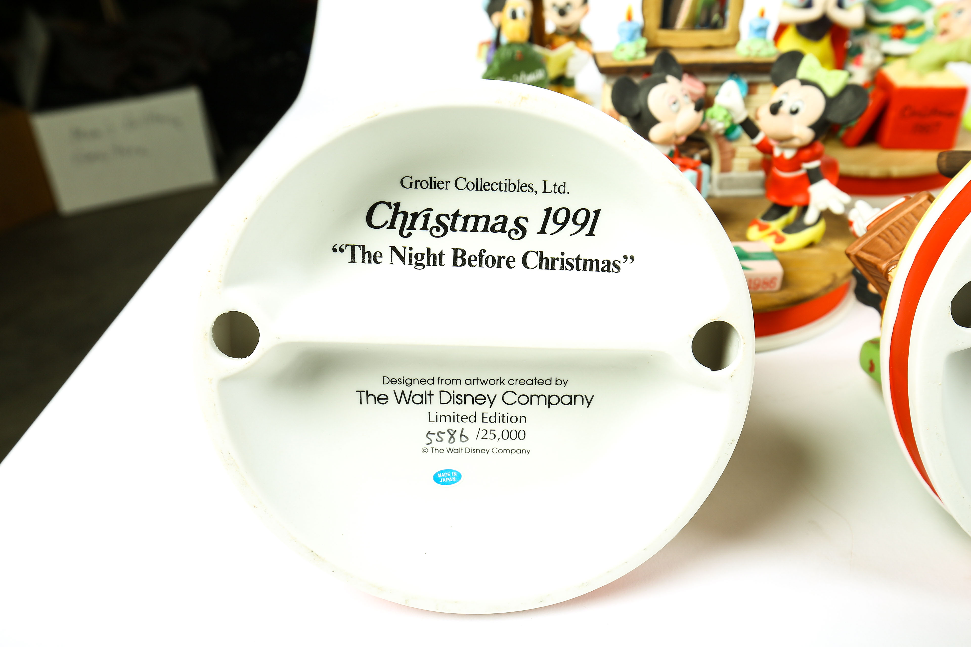 Disney's Limited Edition Figurines and Framed Artworks