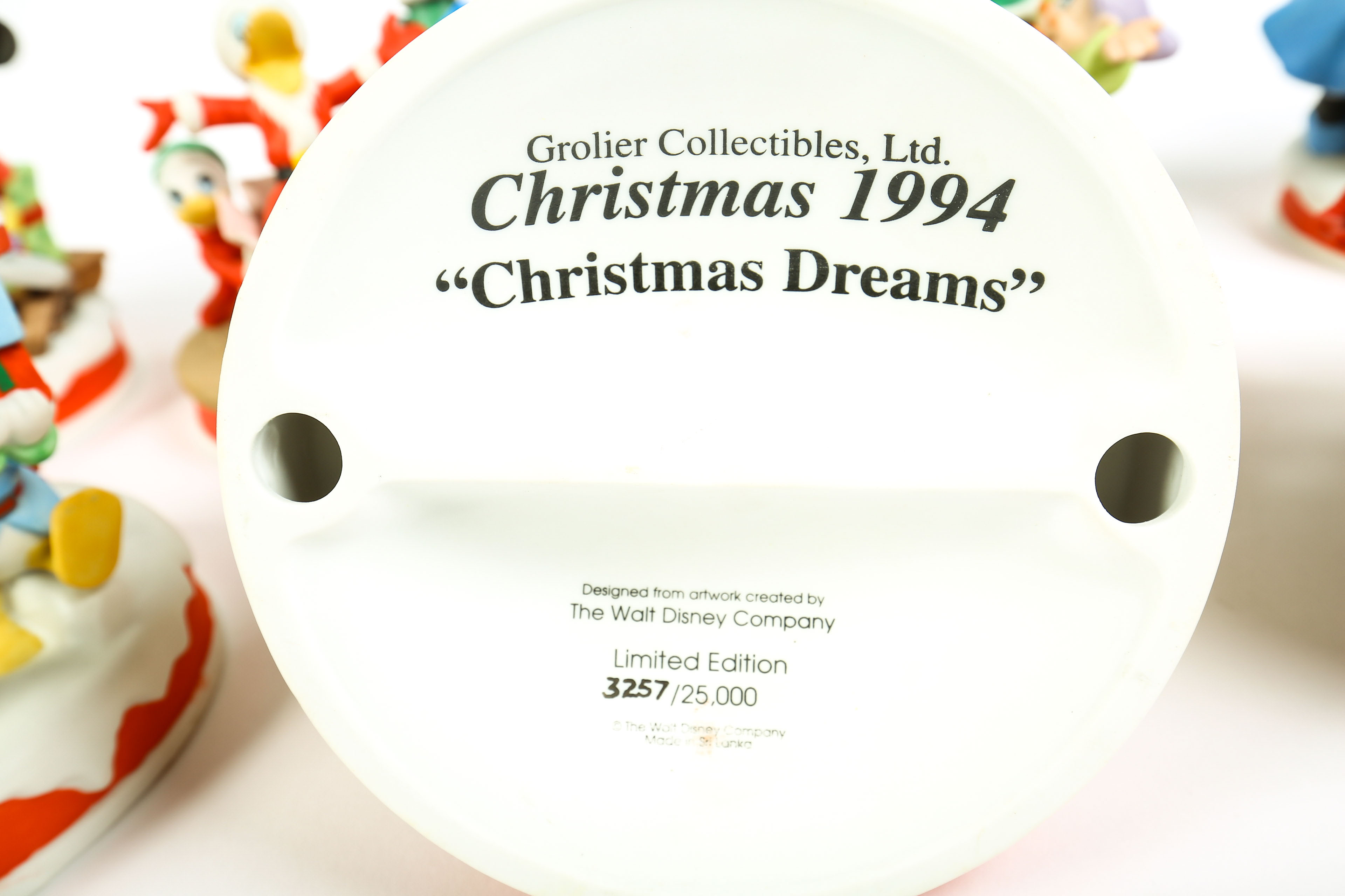 Disney's Limited Edition Figurines and Framed Artworks