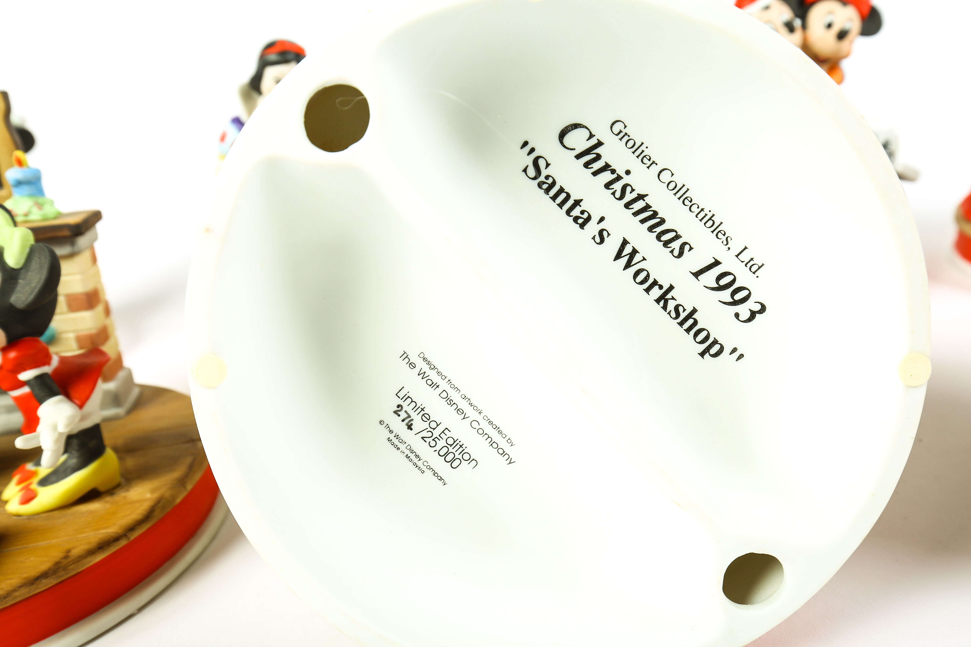 Disney's Limited Edition Figurines and Framed Artworks