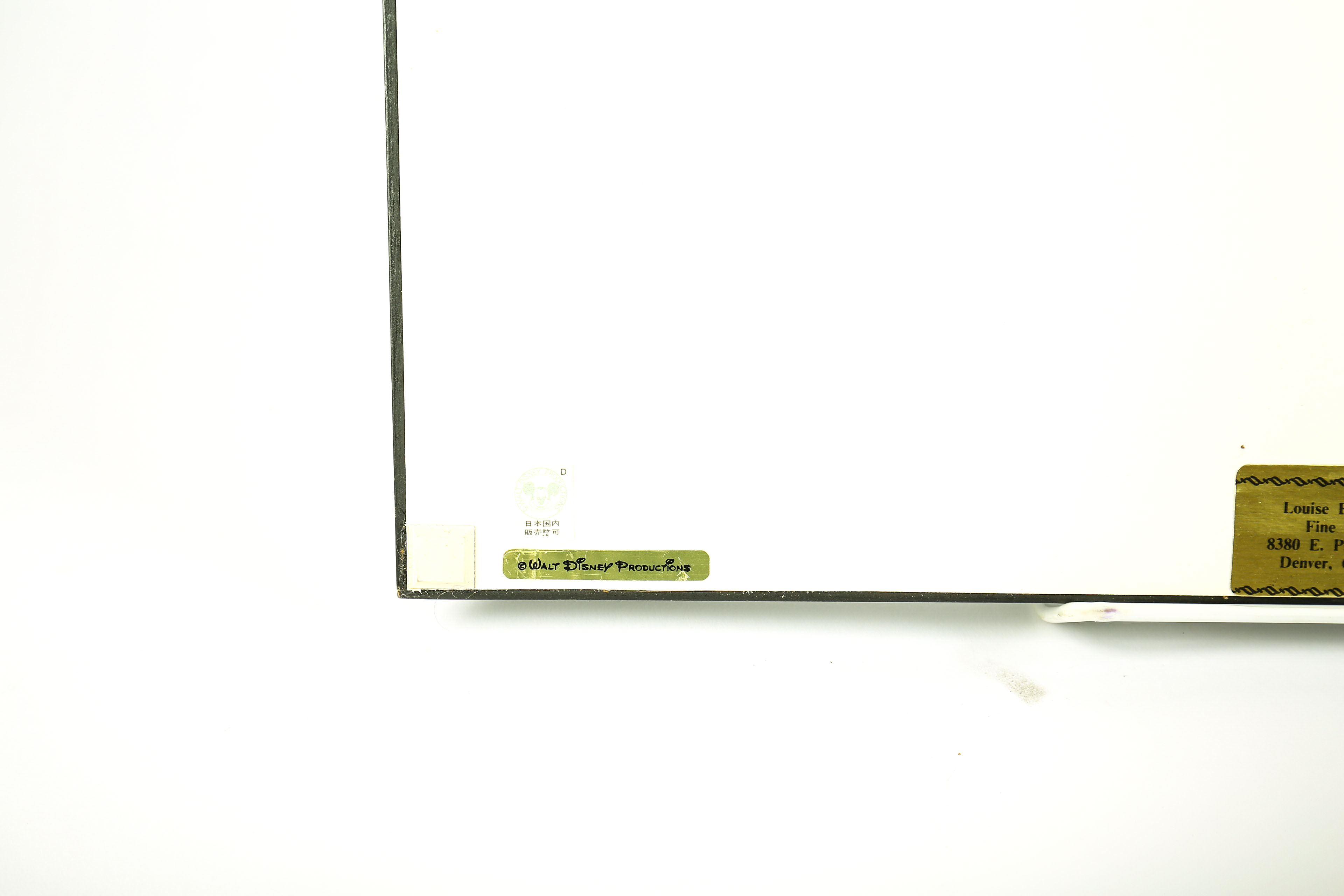 Disney's Limited Edition Figurines and Framed Artworks