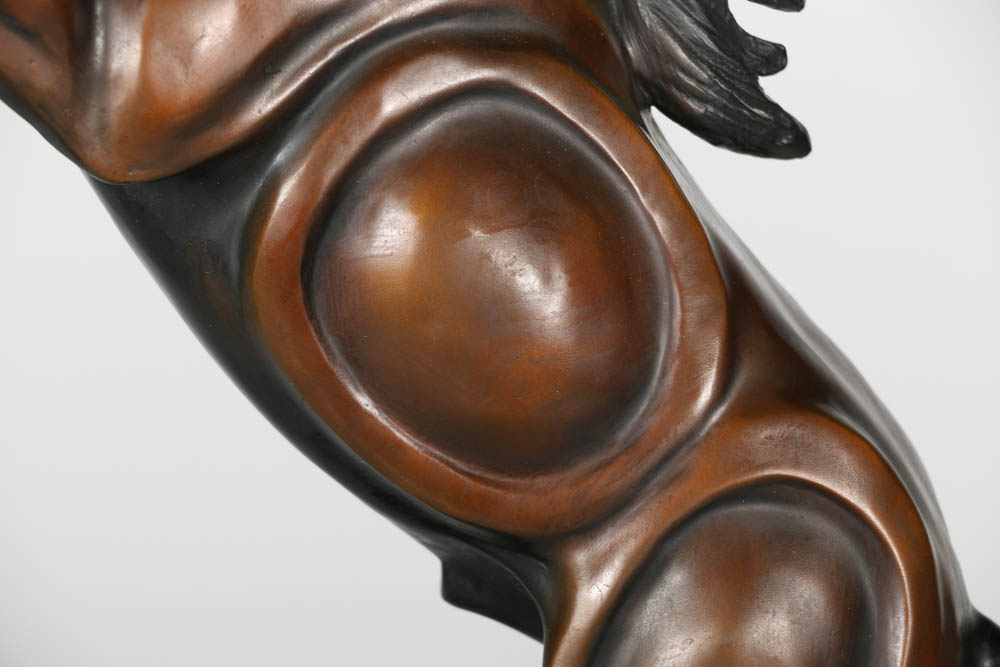 Snell Johnson Cast Bronze Sculpture Titled "Arab"