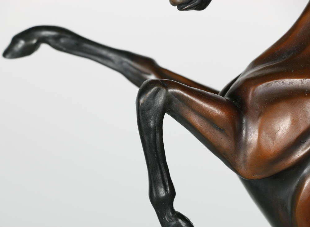 Snell Johnson Cast Bronze Sculpture Titled "Arab"