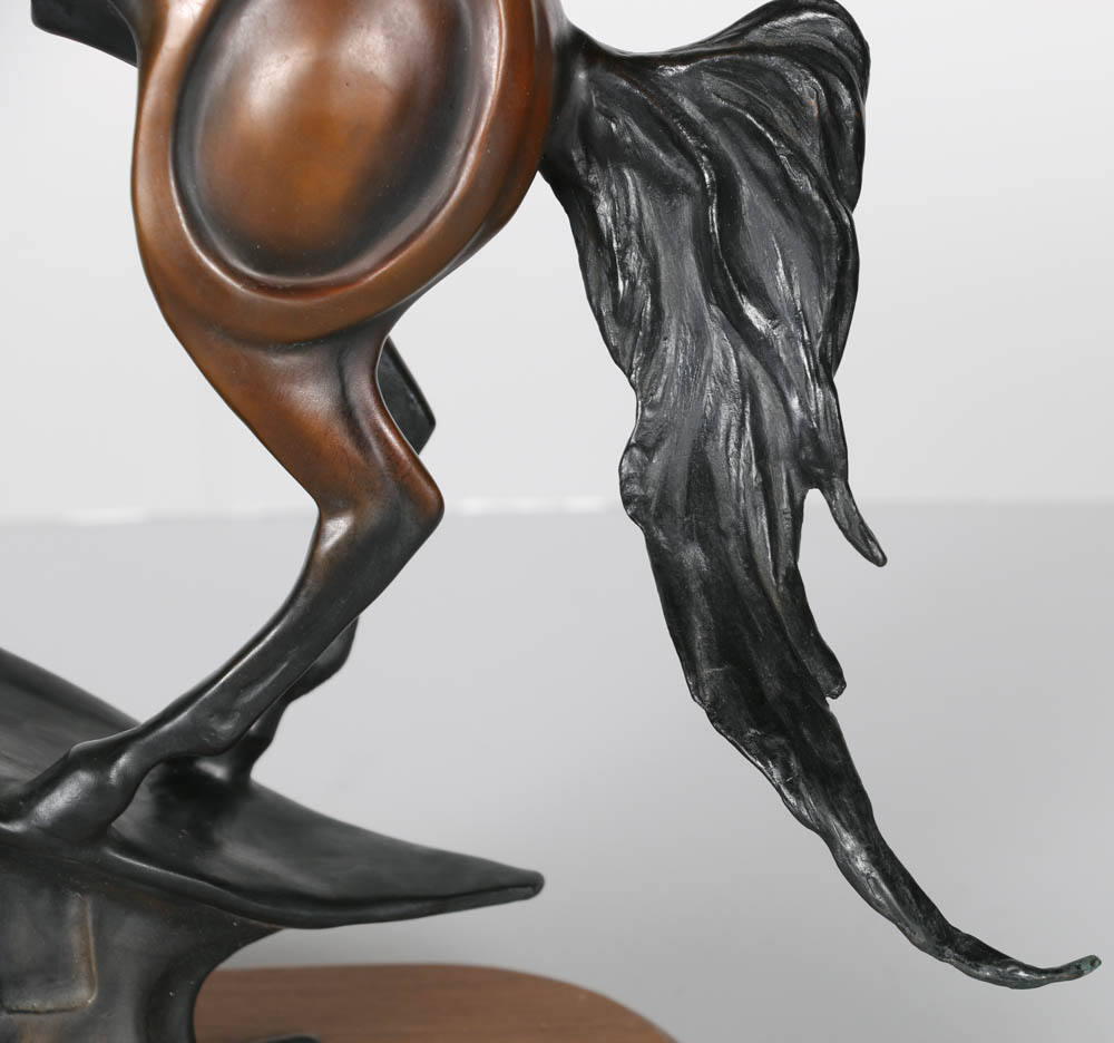 Snell Johnson Cast Bronze Sculpture Titled "Arab"