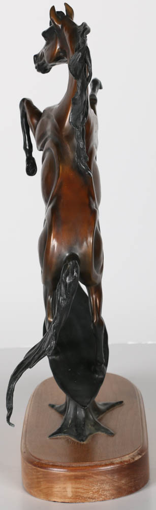 Snell Johnson Cast Bronze Sculpture Titled "Arab"