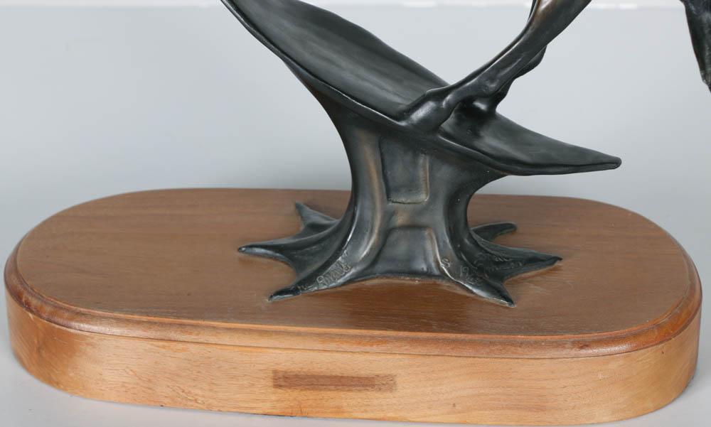 Snell Johnson Cast Bronze Sculpture Titled "Arab"