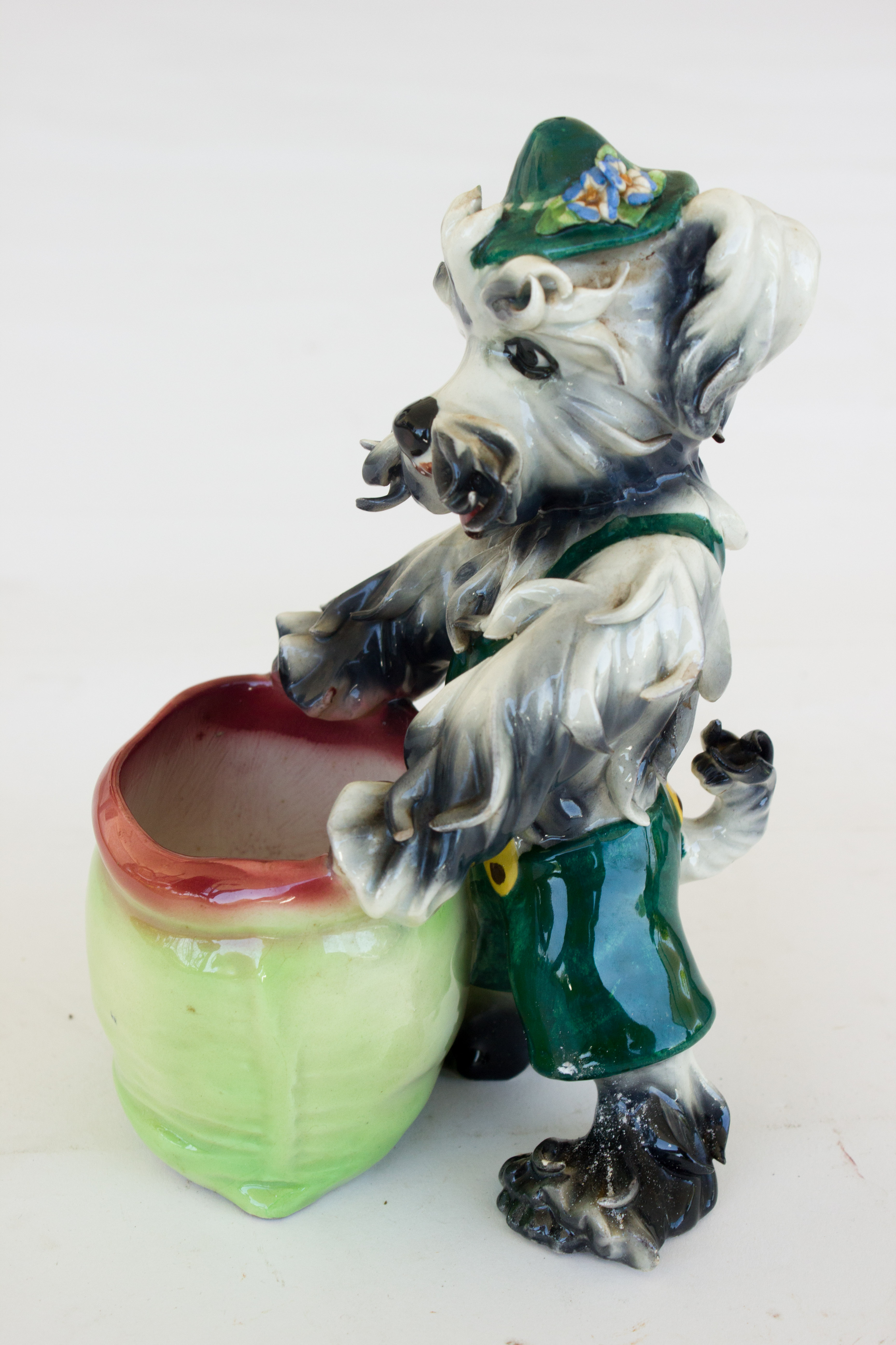 Italian Porcelain Dog Figurines