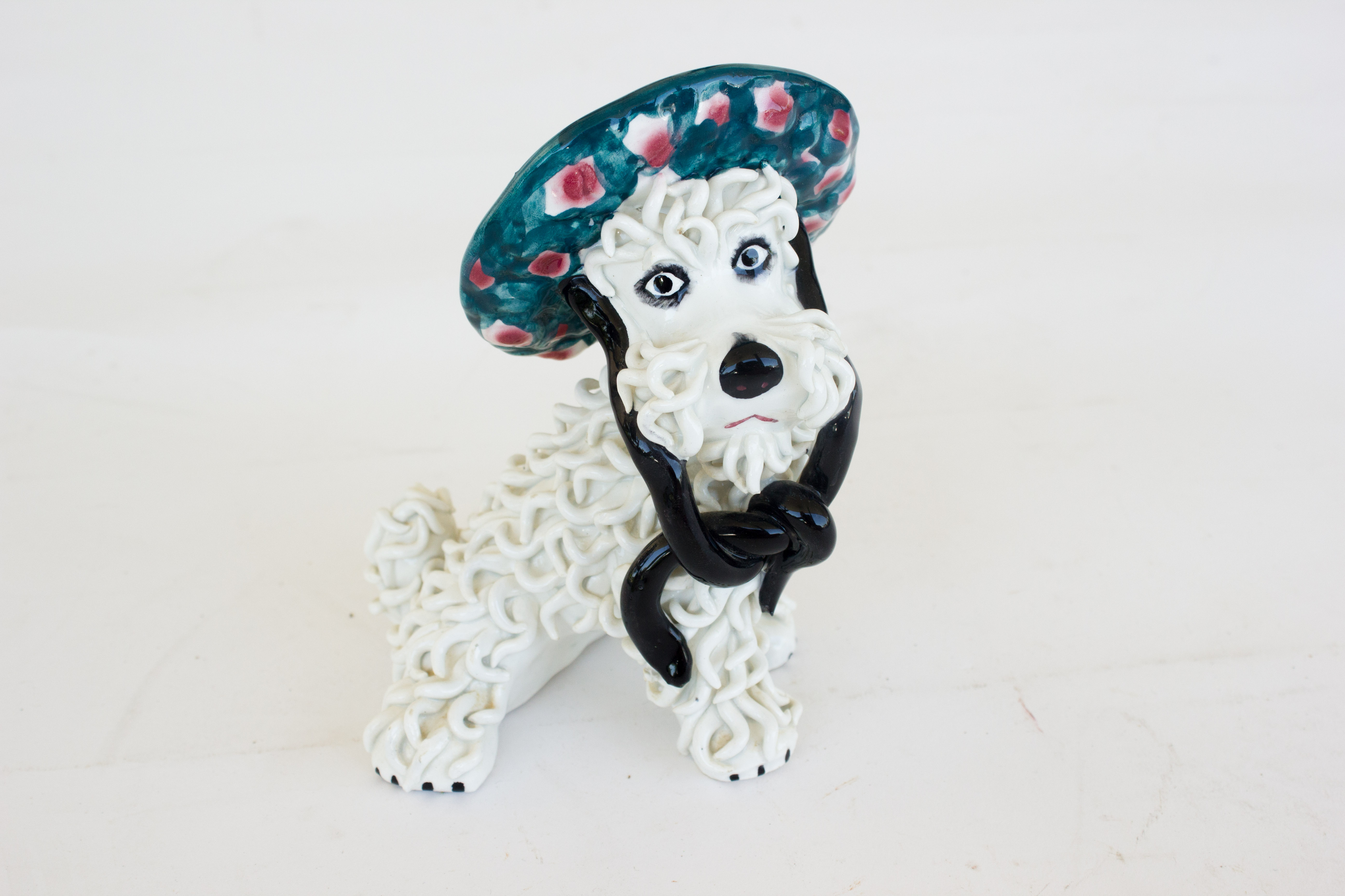 Italian Porcelain Dog Figurines