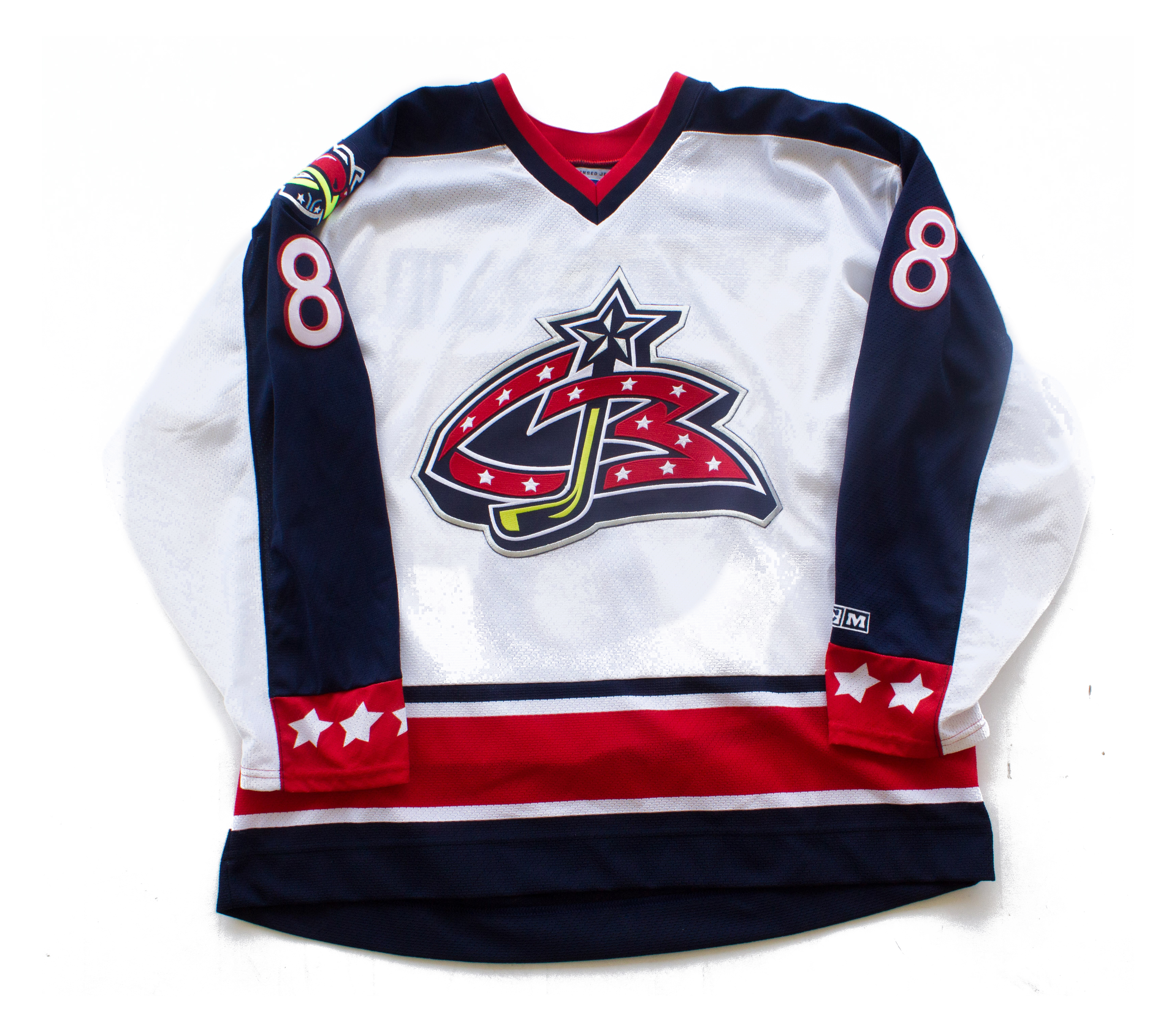 Columbus Blue Jackets Geoff Sanderson Hockey Jersey