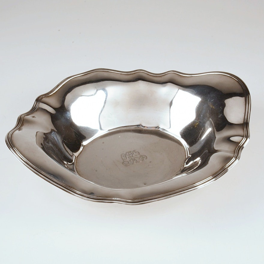 Antique Tiffany & Co. Sterling Silver Serving Bowl