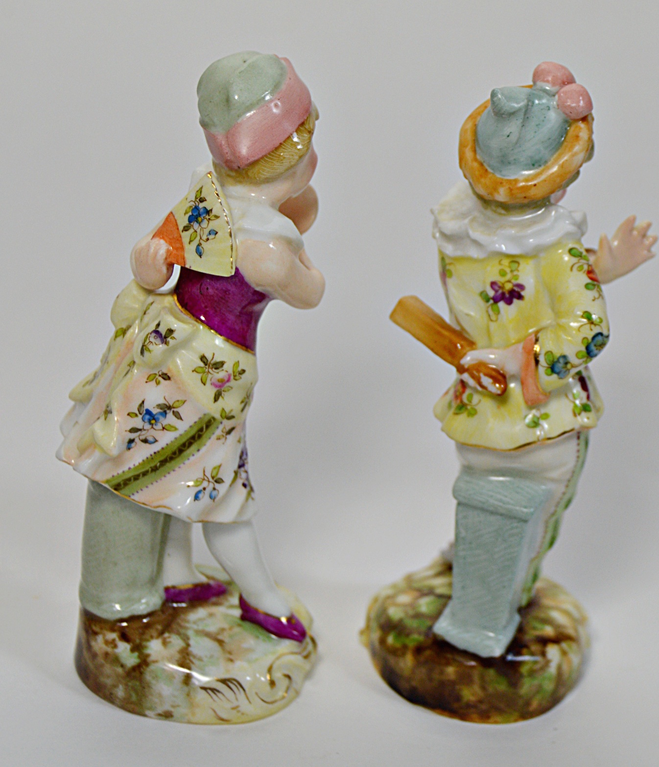 Antique Dresden Porcelain Figurines
