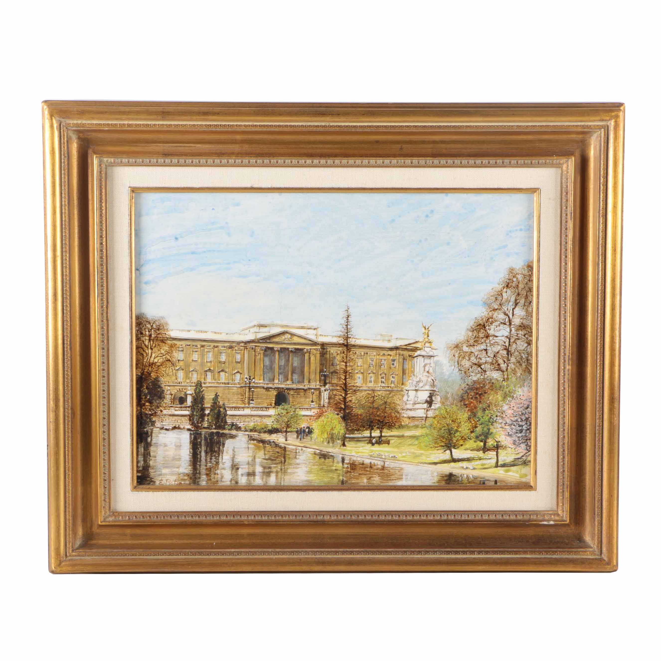 Original Oil Painting "London" by Elizabeth Picton