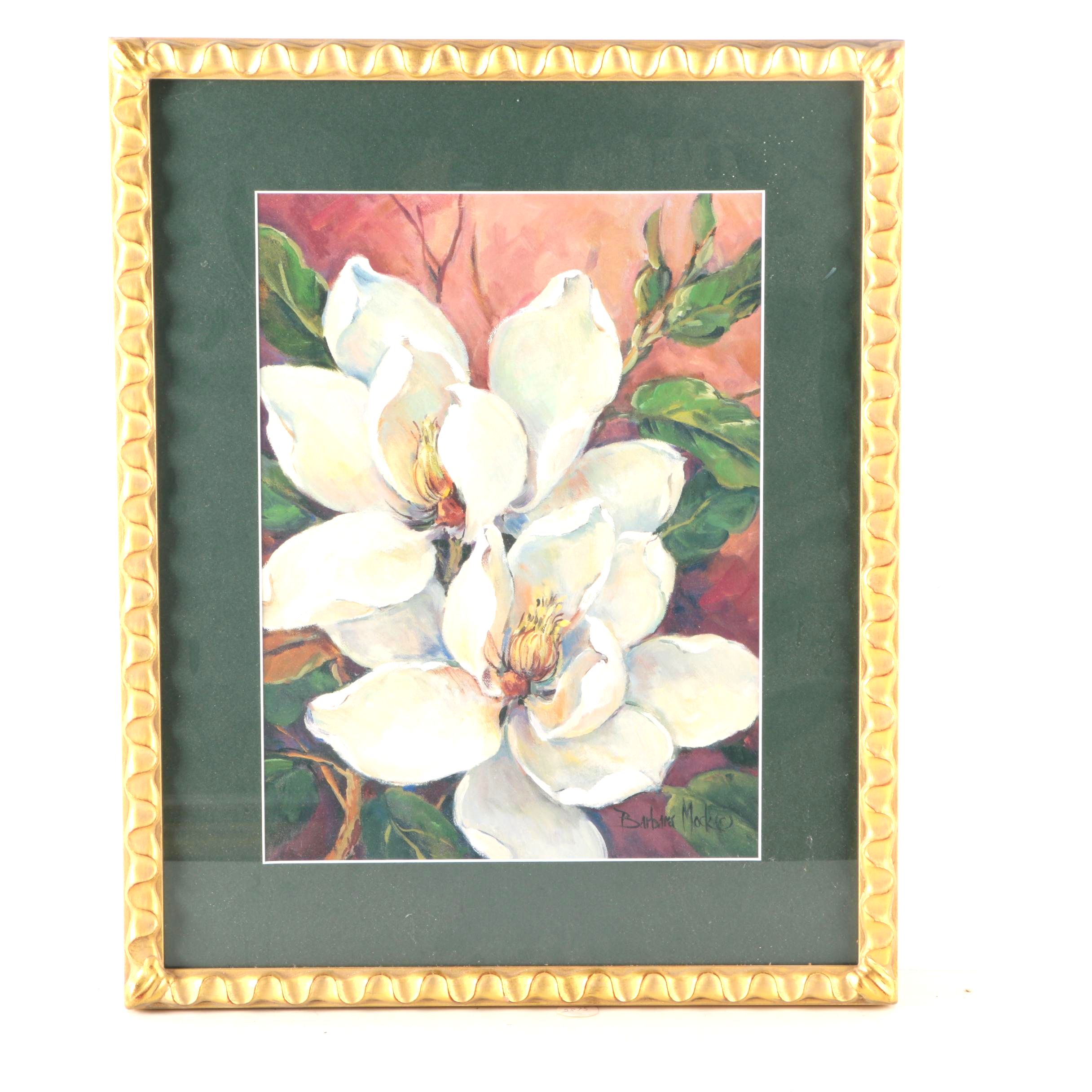 Barbara Mock Offset Lithograph Still Life