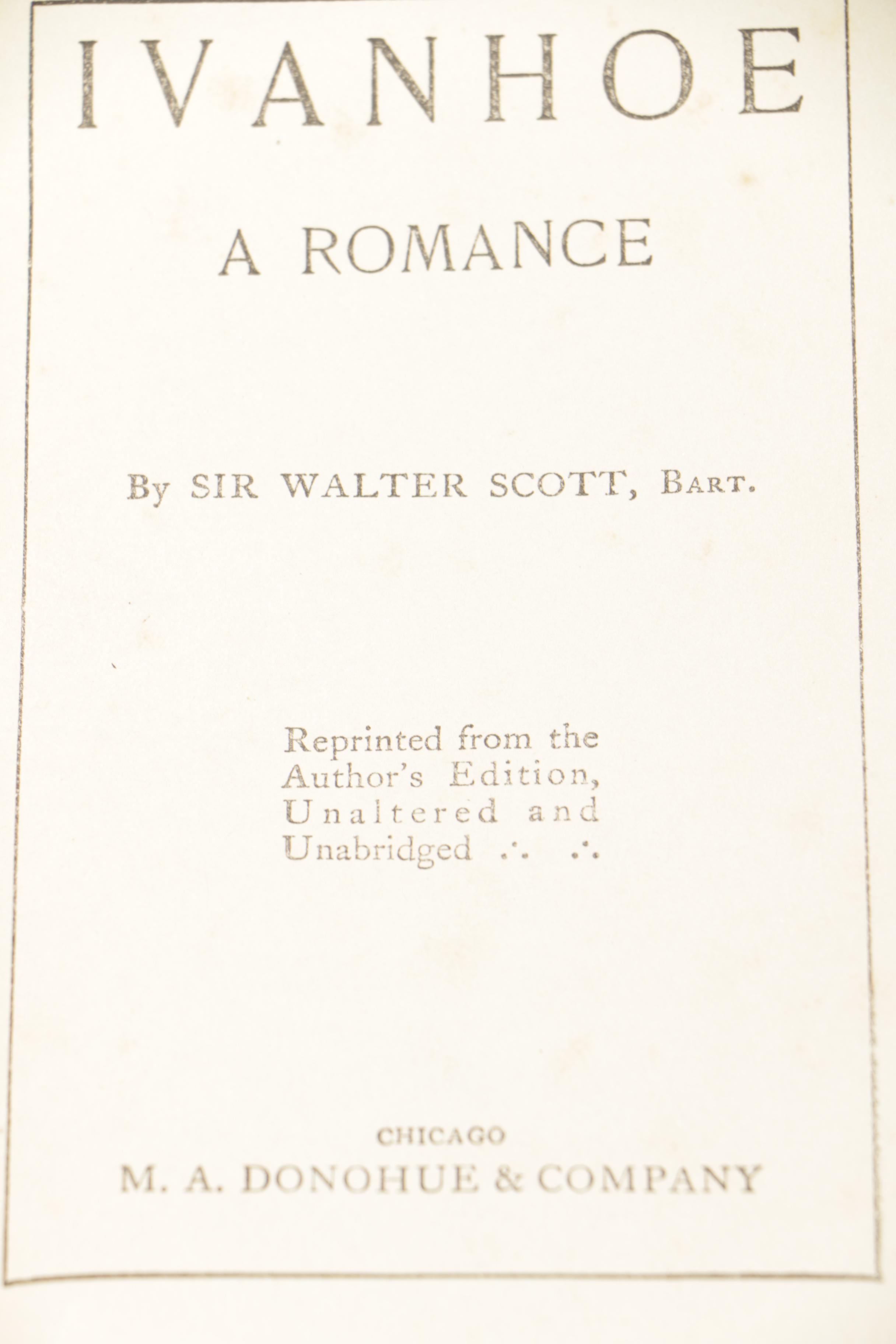 Classic Literature Volumes