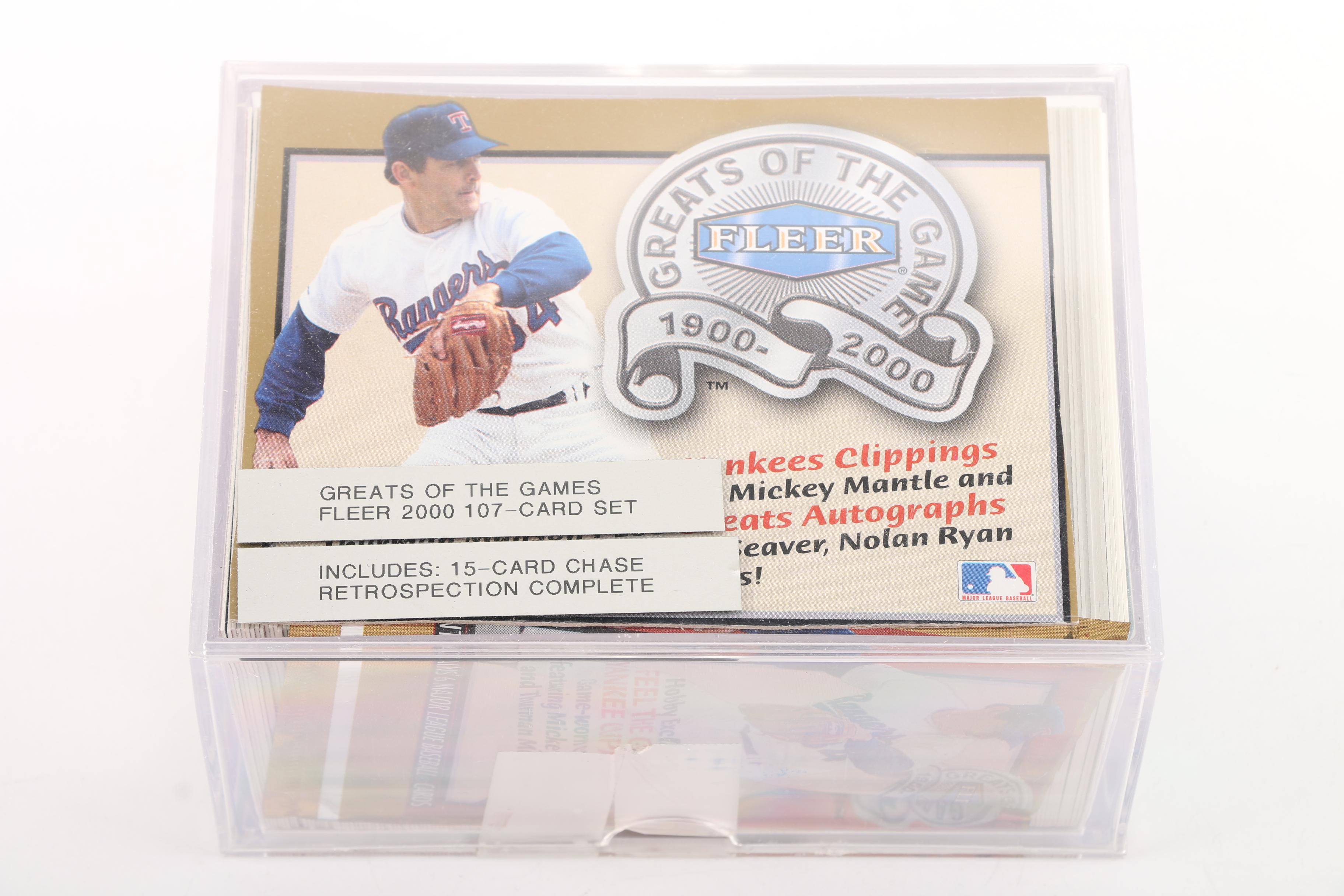 1990s and 2000s Baseball Cards