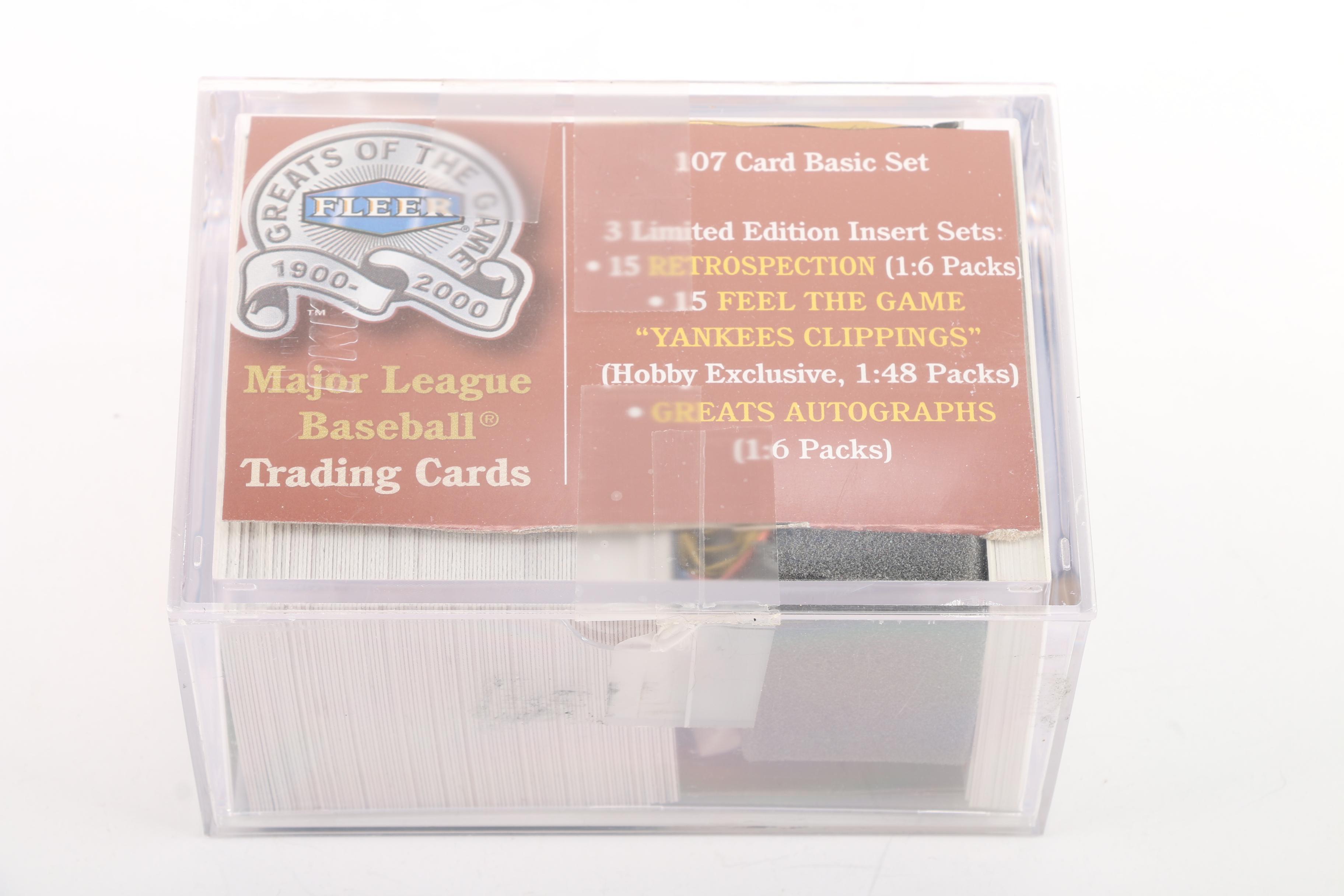 1990s and 2000s Baseball Cards