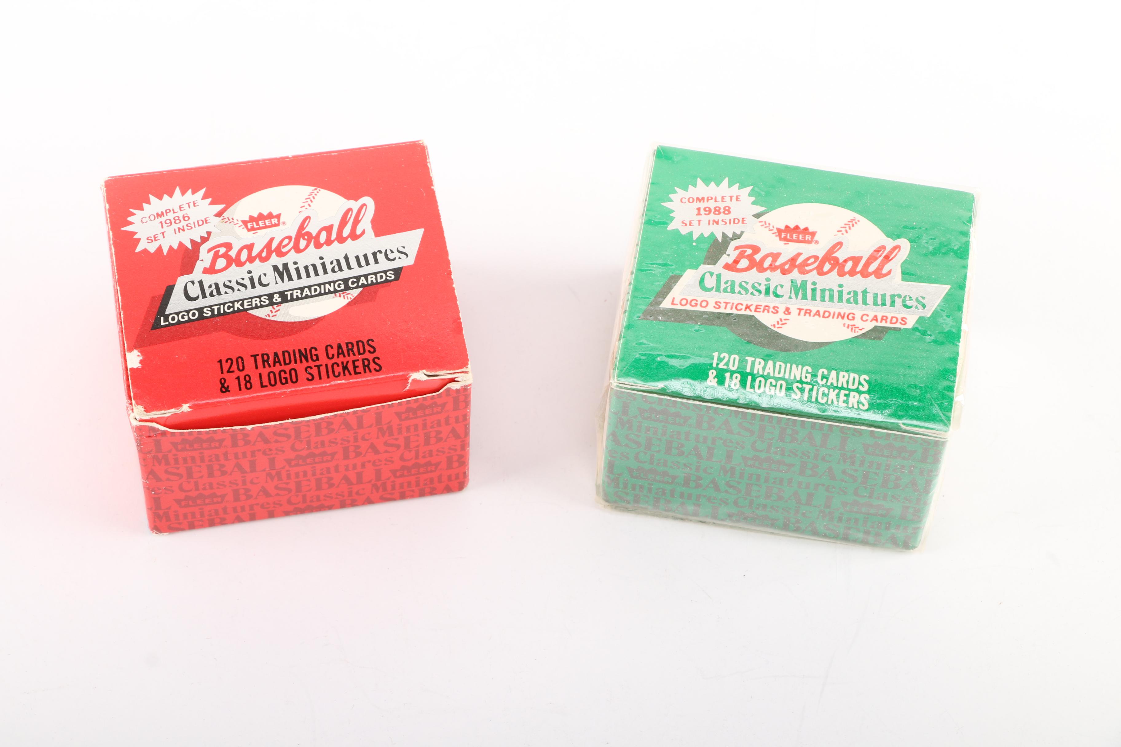 1990s and 2000s Baseball Cards