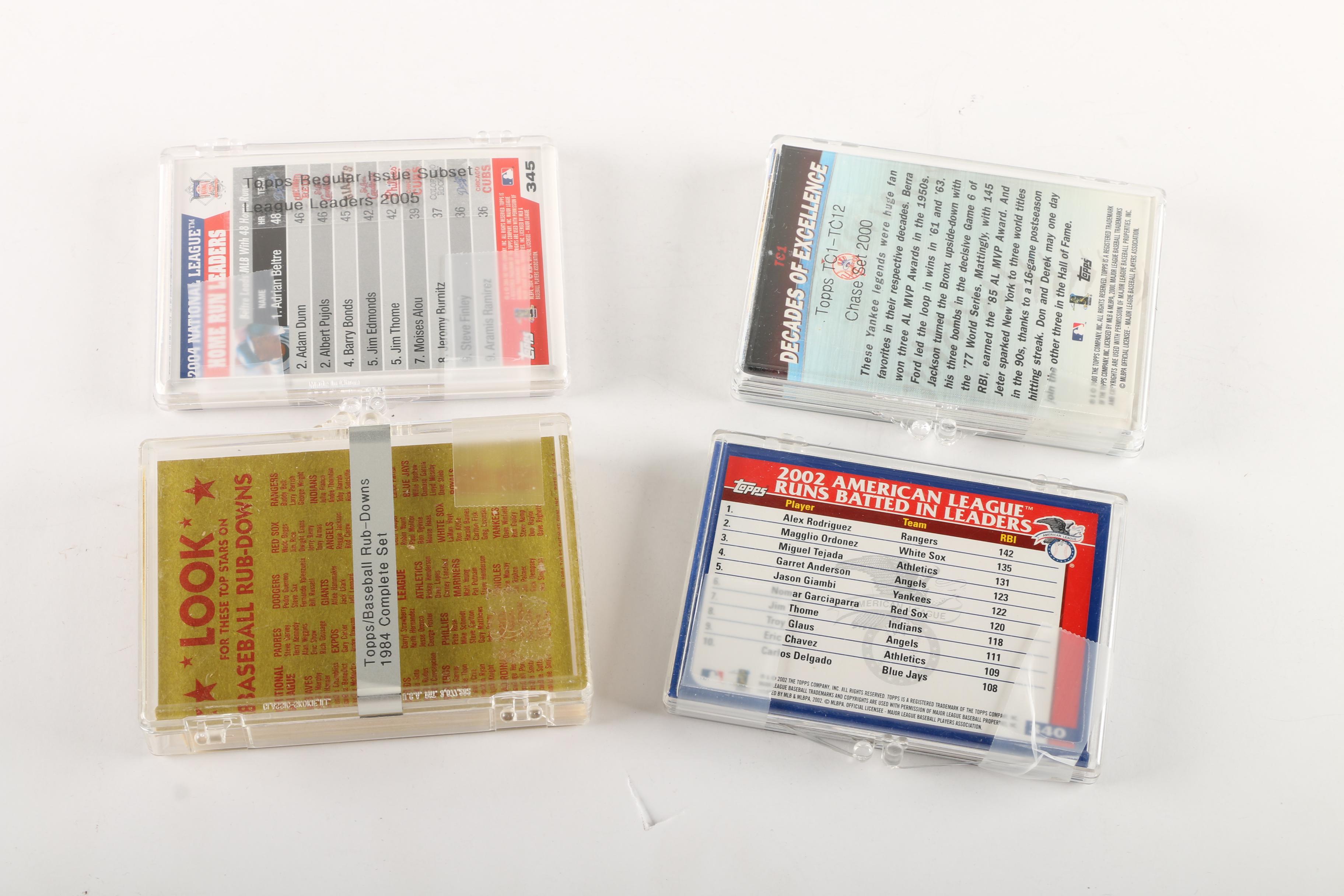 1990s and 2000s Baseball Cards