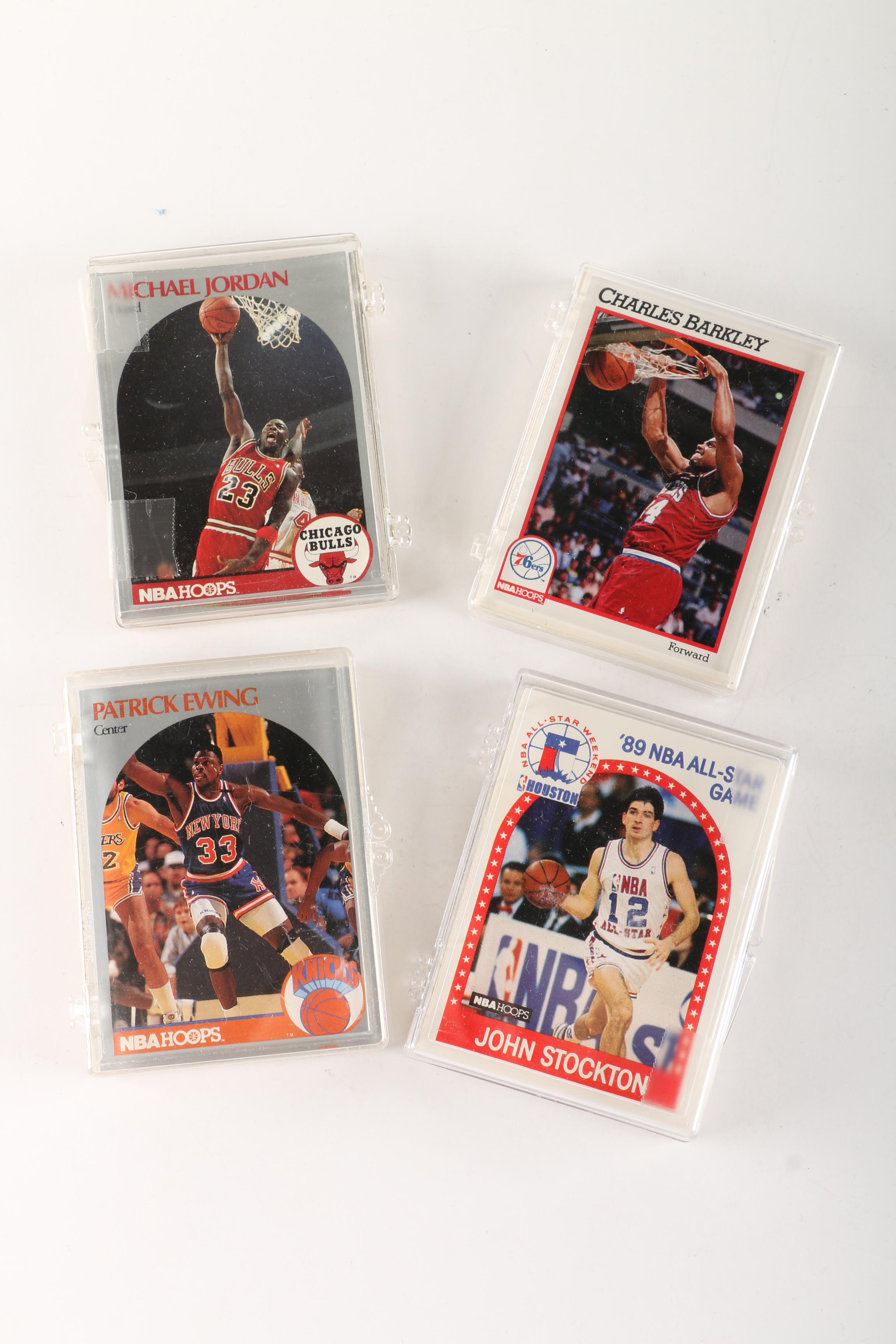 "NBA Hoops" Basketball Cards