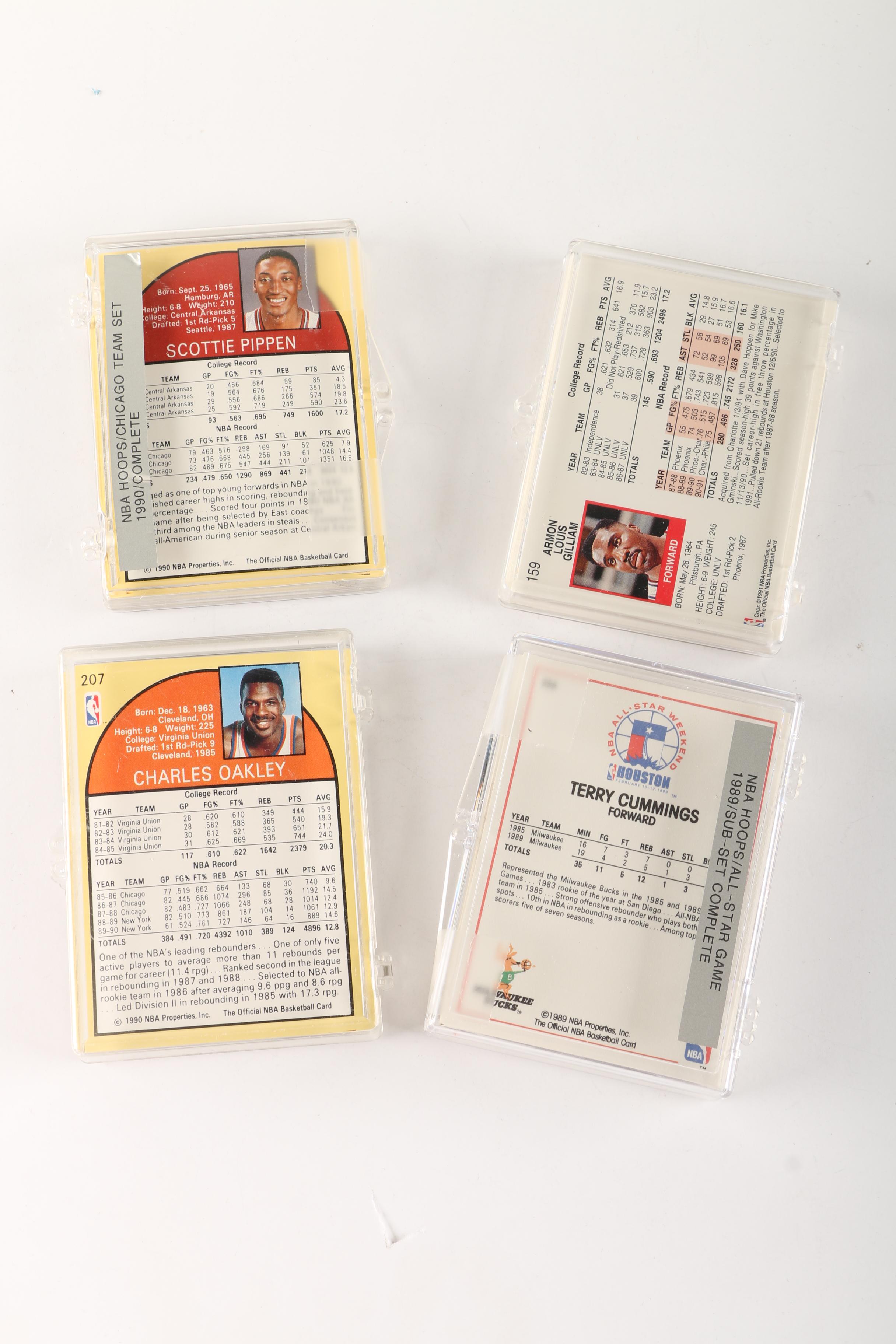 "NBA Hoops" Basketball Cards