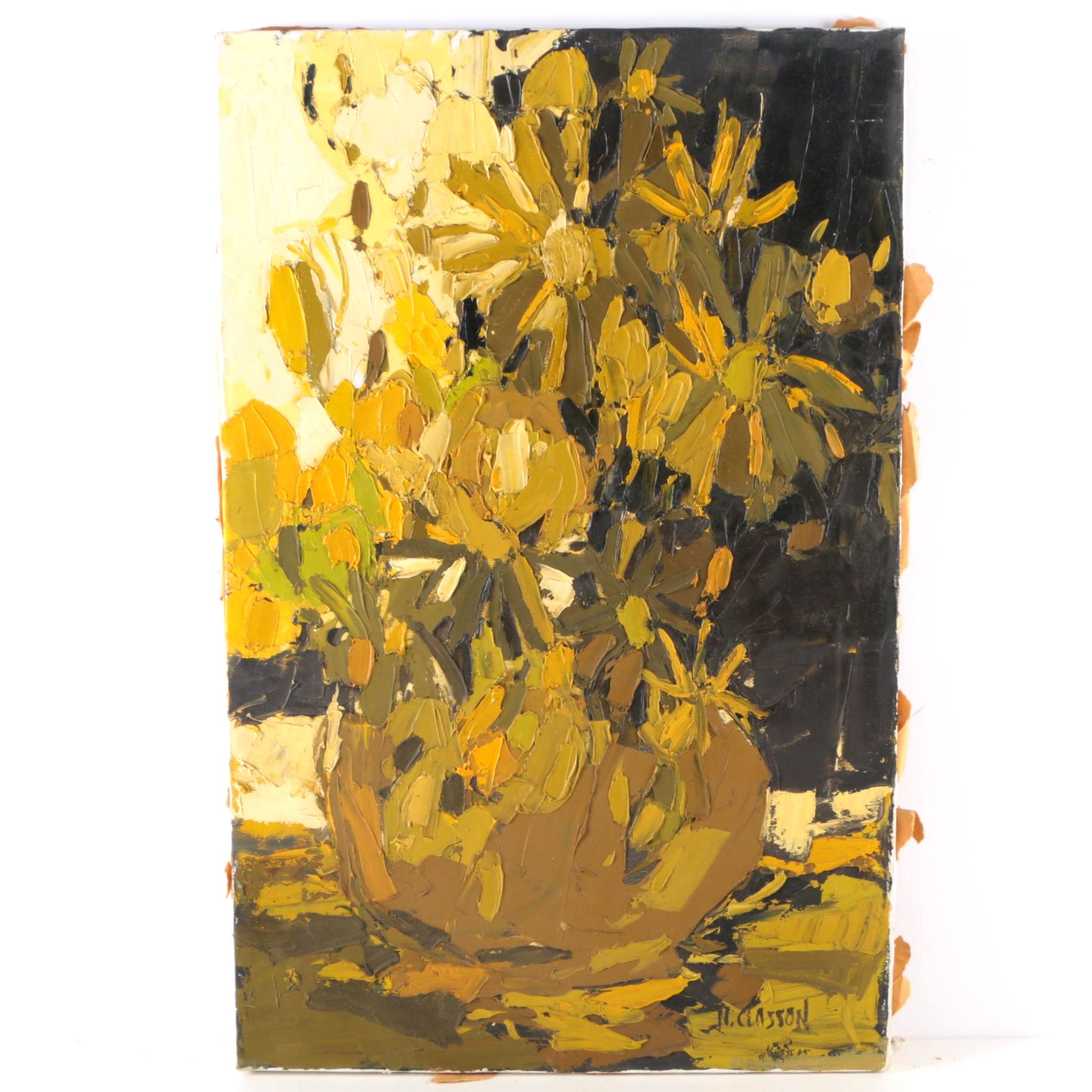 Closson Original Oil Painting "Contemporary"