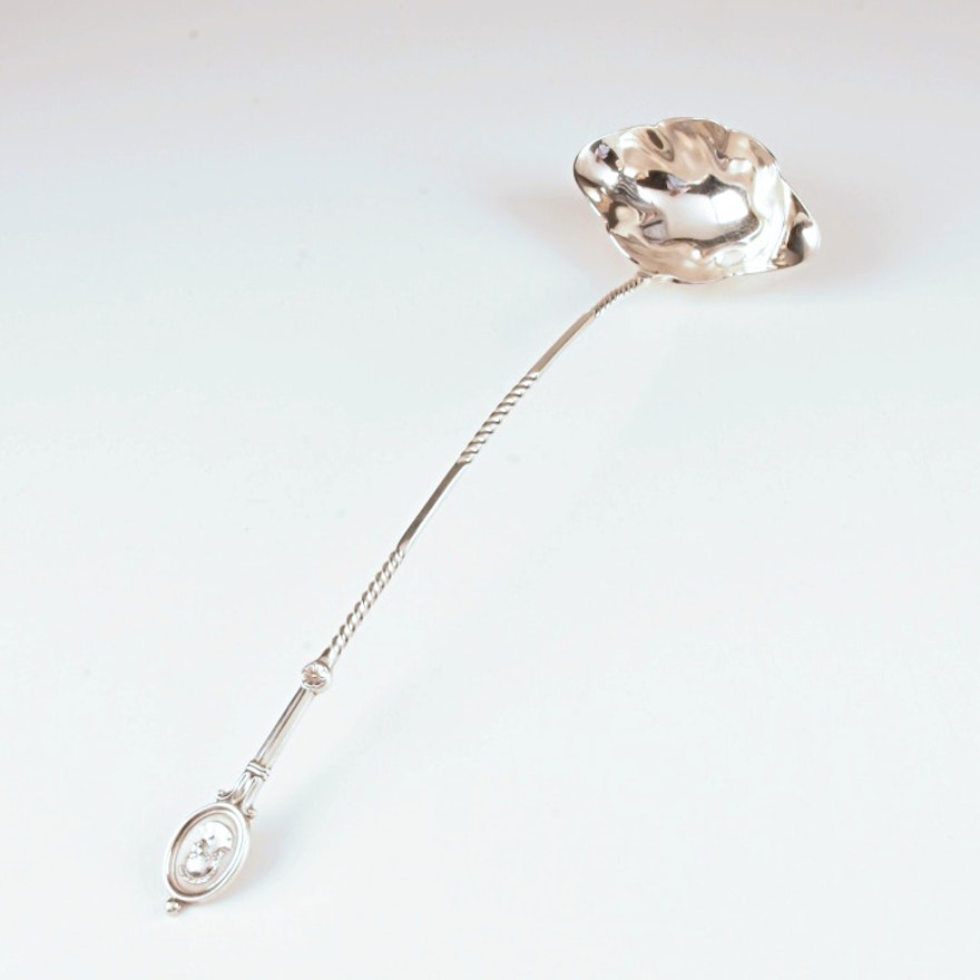 Sterling Silver Ladle in "Medallion" Pattern by Ball, Black & Co.