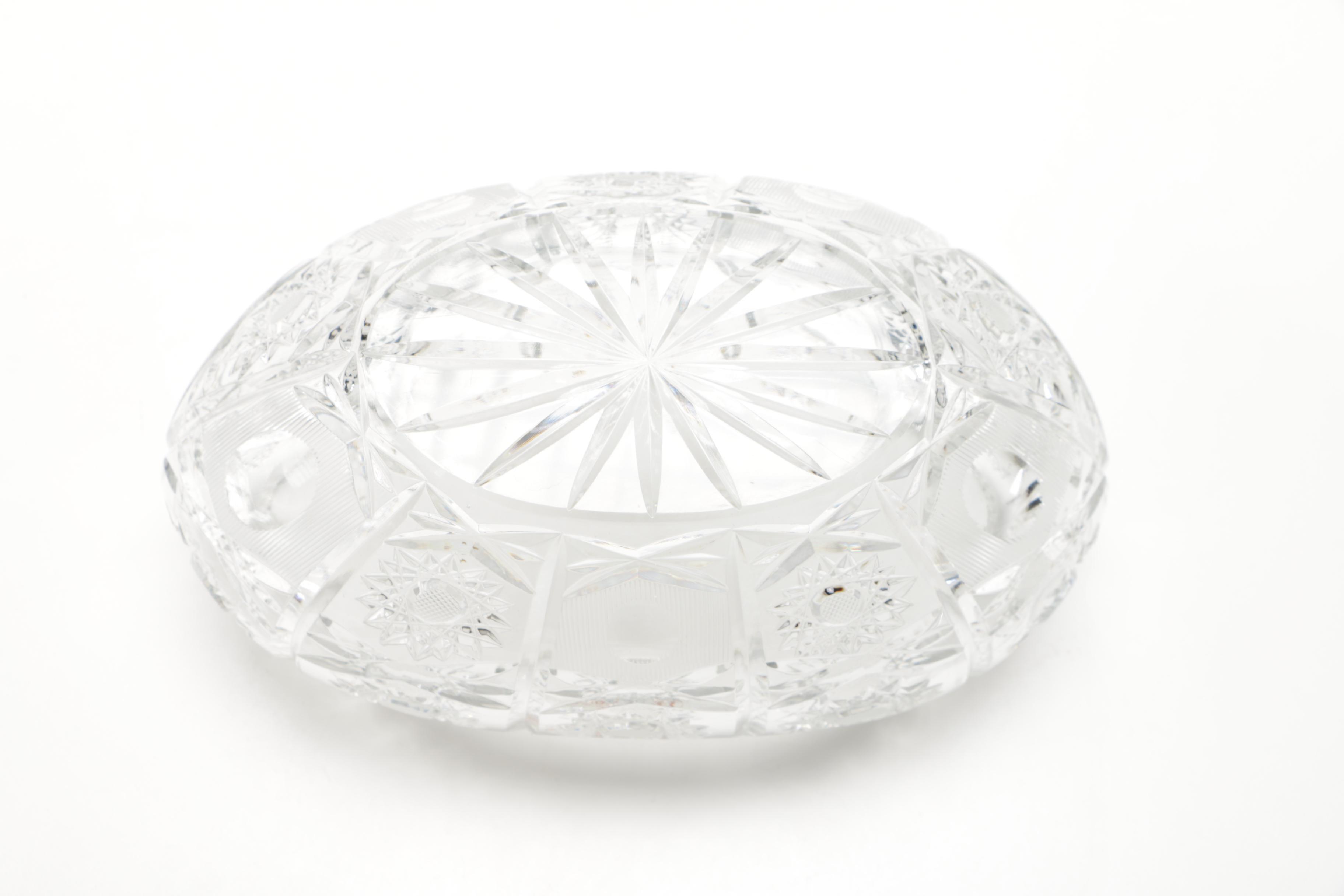 Crystal Entertaining Dishes Featuring Atlantis