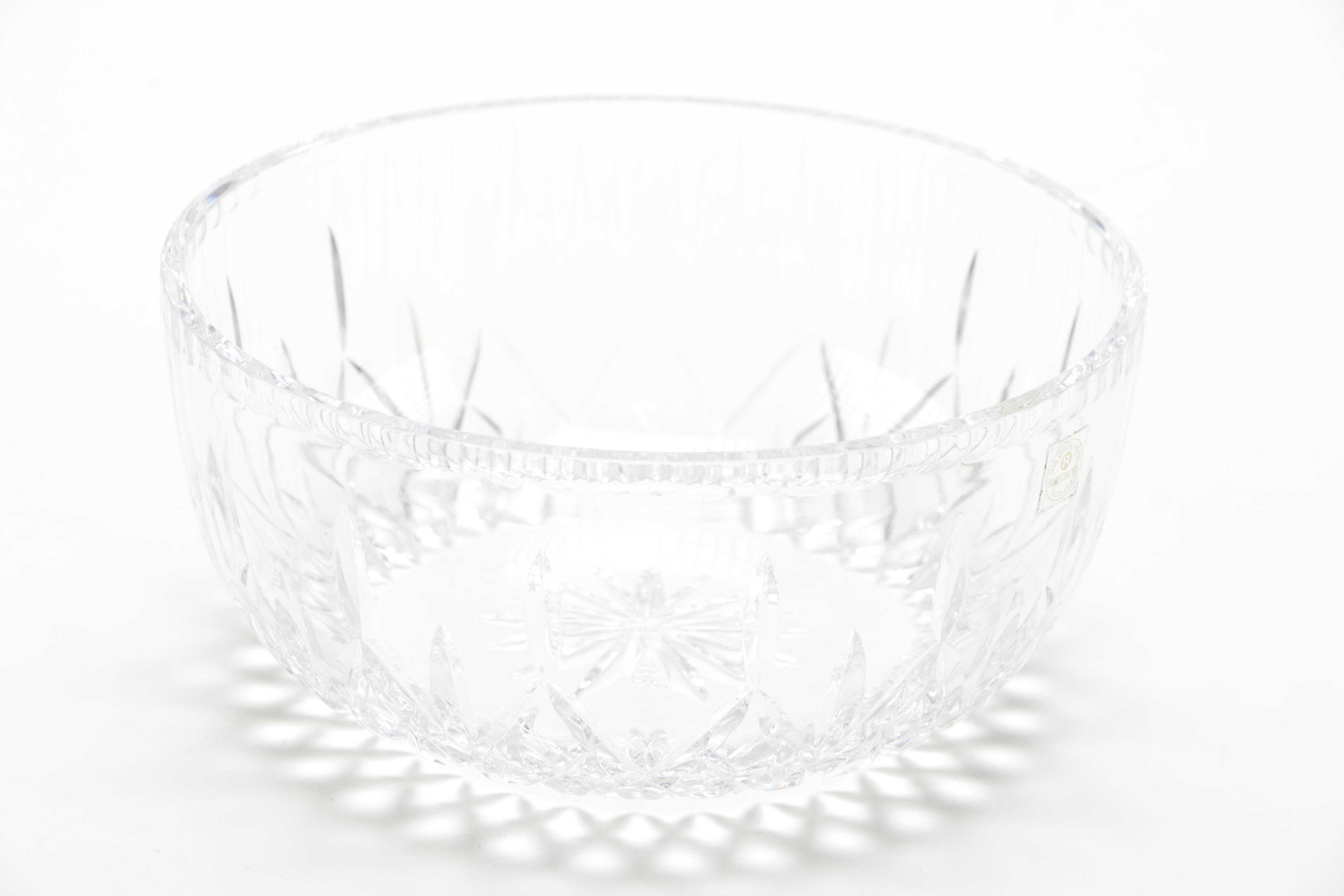 Crystal Entertaining Dishes Featuring Atlantis