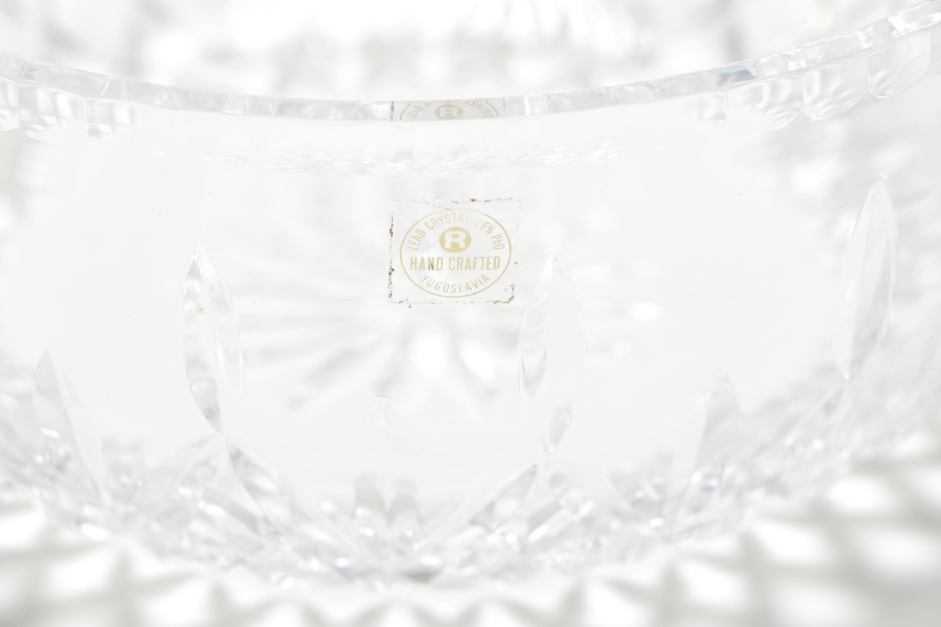 Crystal Entertaining Dishes Featuring Atlantis