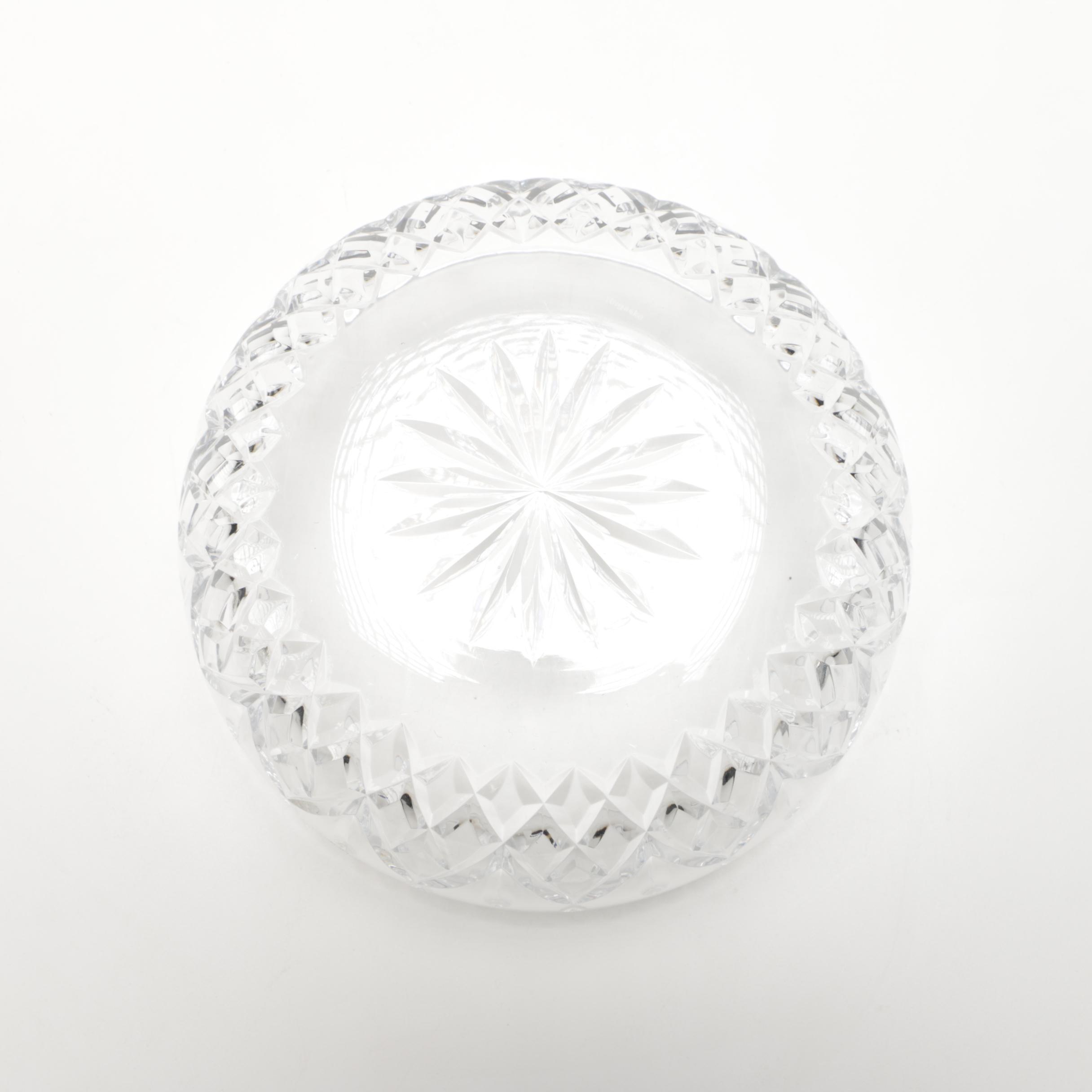 Crystal Entertaining Dishes Featuring Atlantis