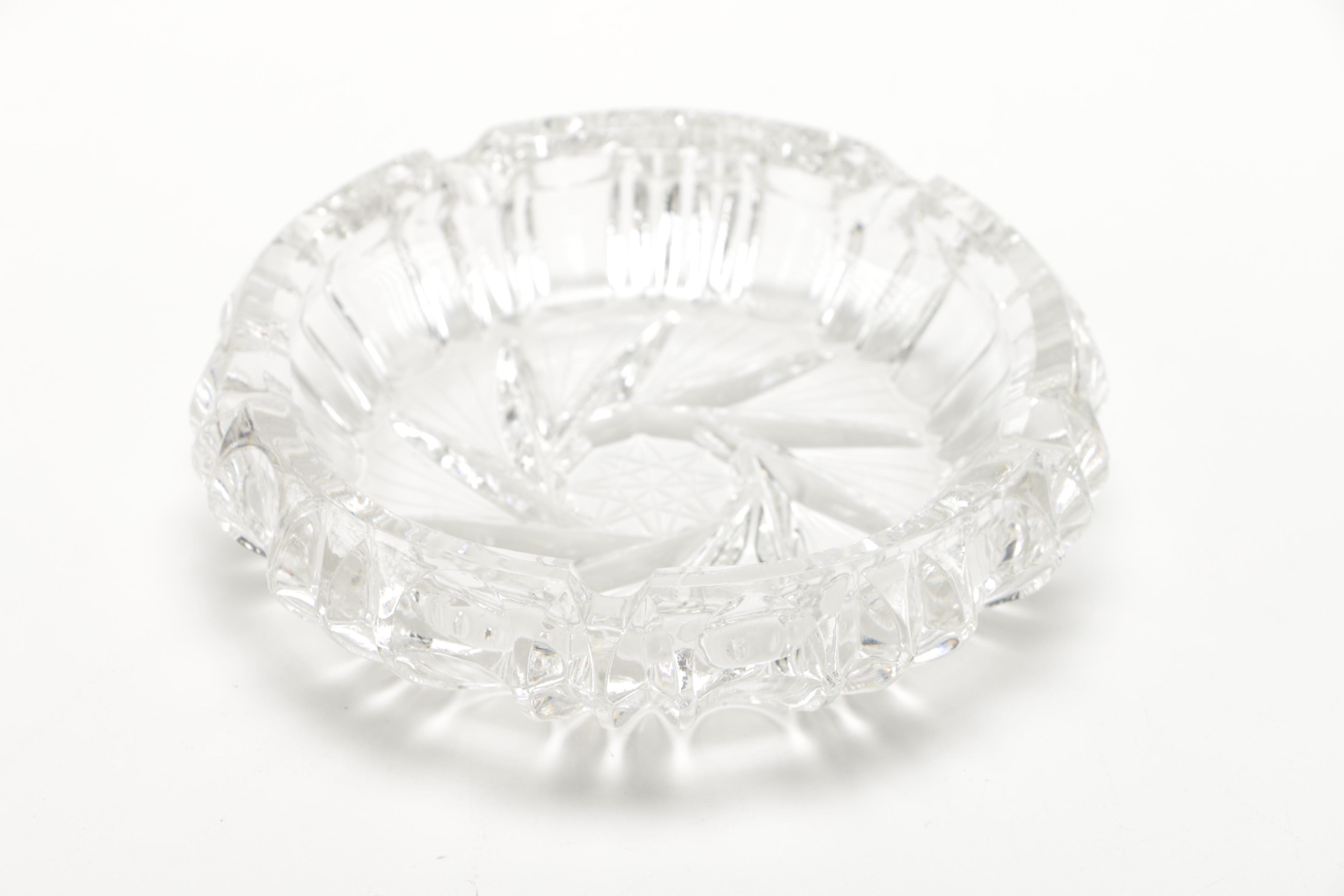 Crystal Entertaining Dishes Featuring Atlantis