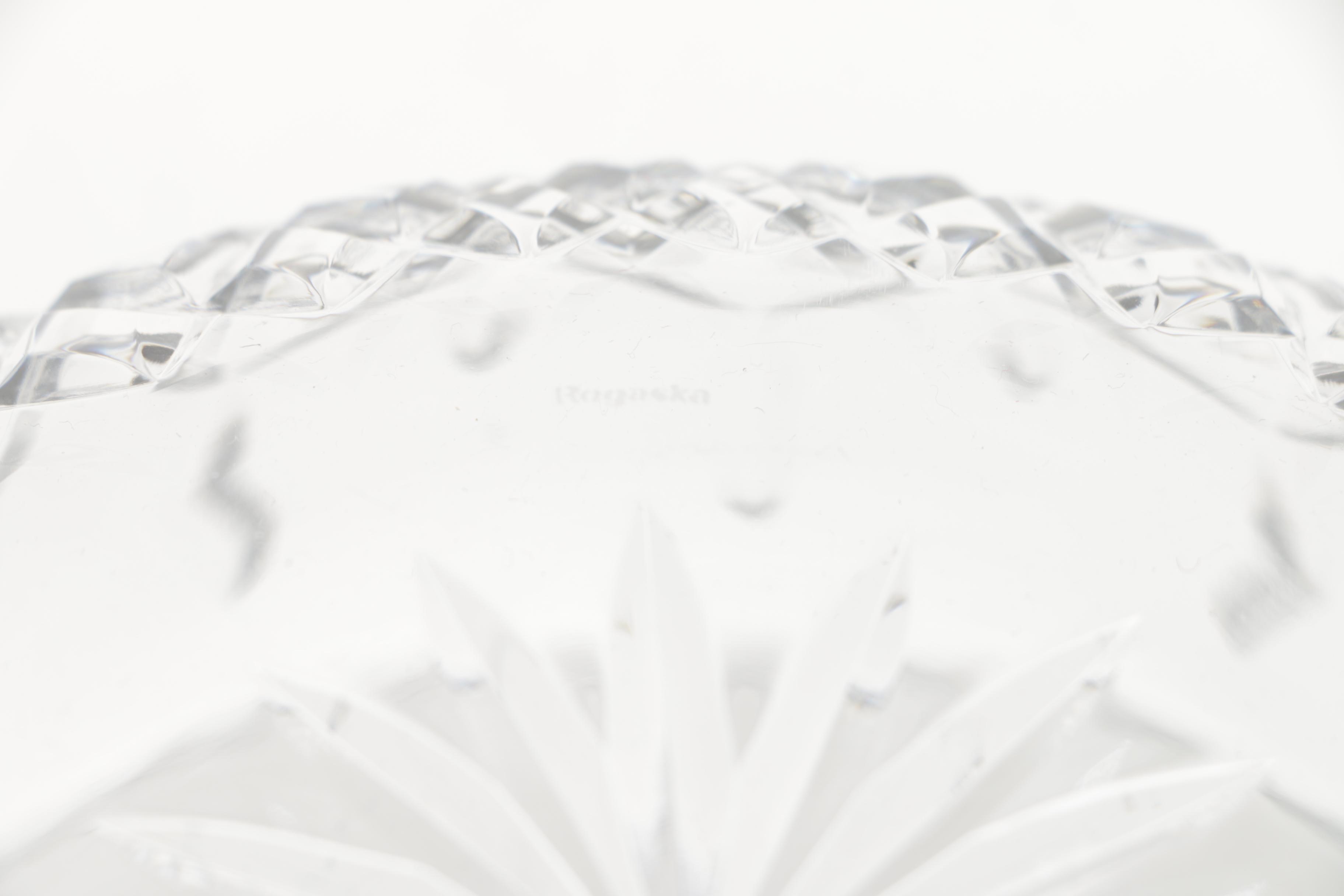 Crystal Entertaining Dishes Featuring Atlantis
