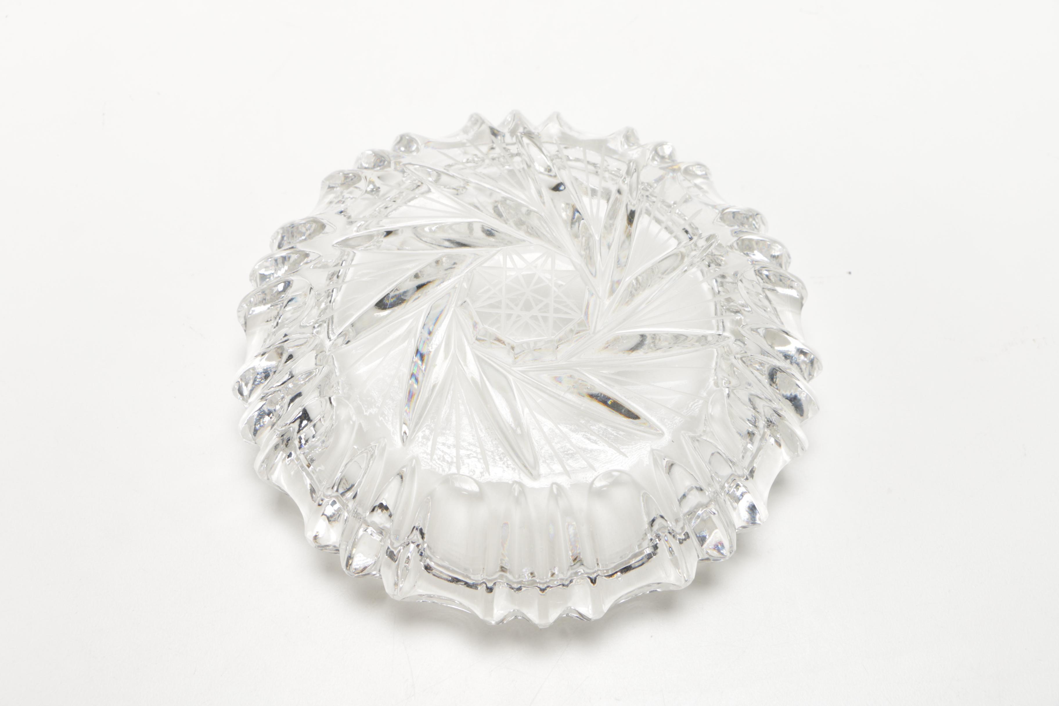 Crystal Entertaining Dishes Featuring Atlantis