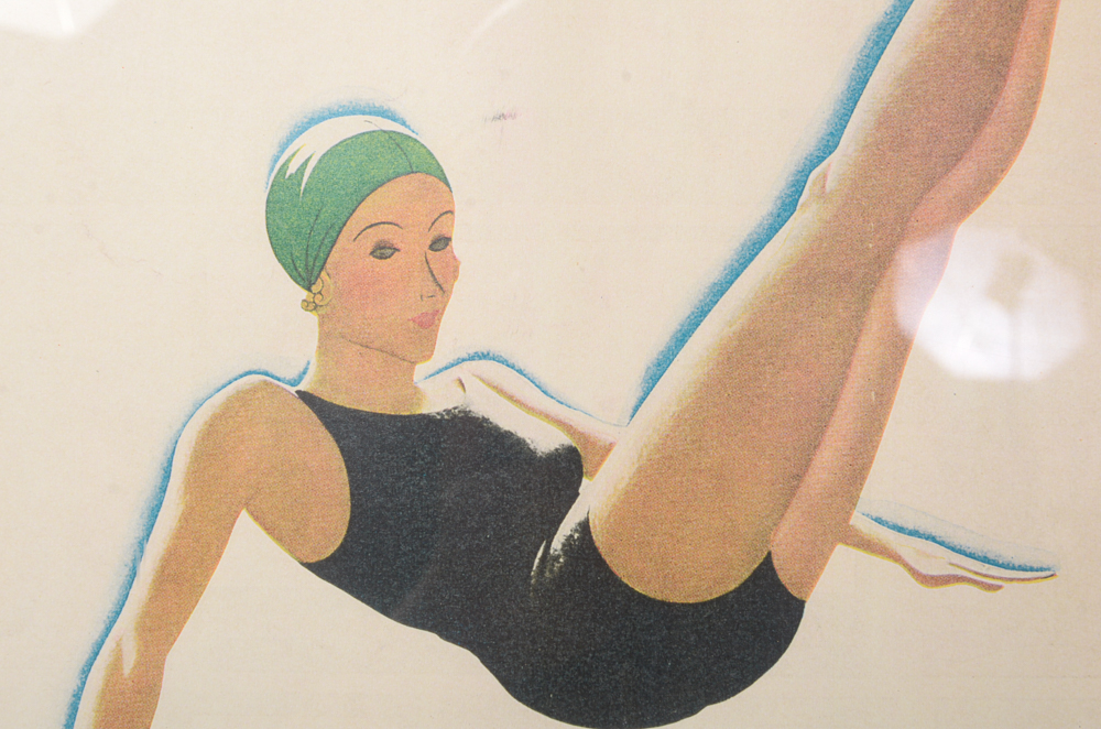 Assortment of Framed "Collier's" Magazine Covers