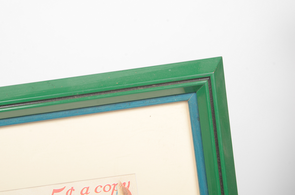 Assortment of Framed "Collier's" Magazine Covers