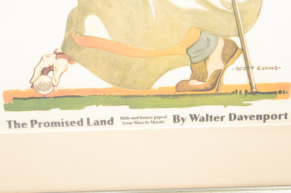 Assortment of Framed "Collier's" Magazine Covers