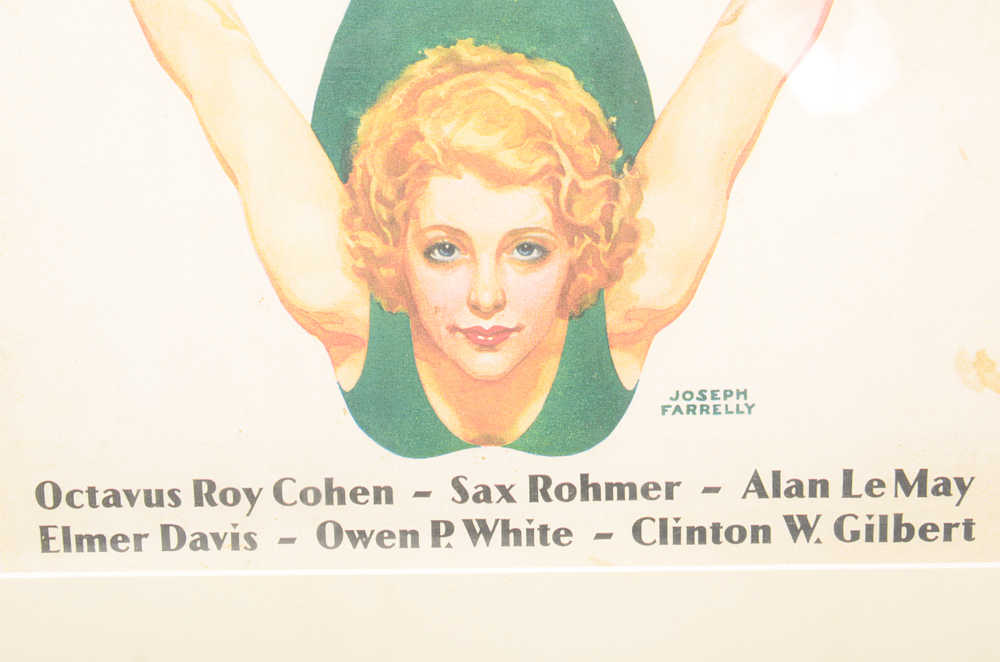 Assortment of Framed "Collier's" Magazine Covers