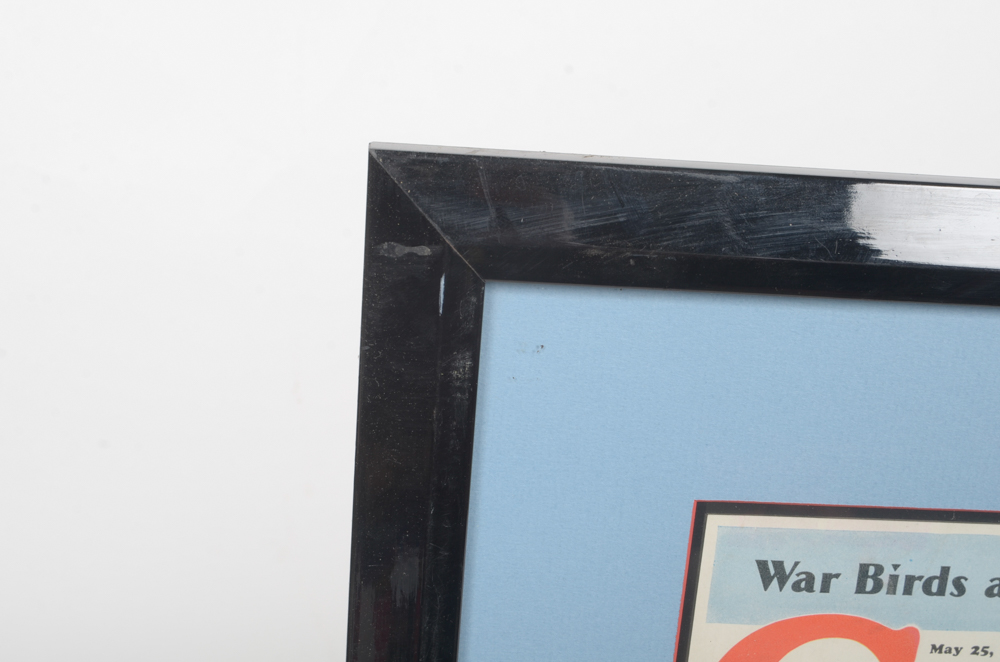 Assortment of Framed "Collier's" Magazine Covers