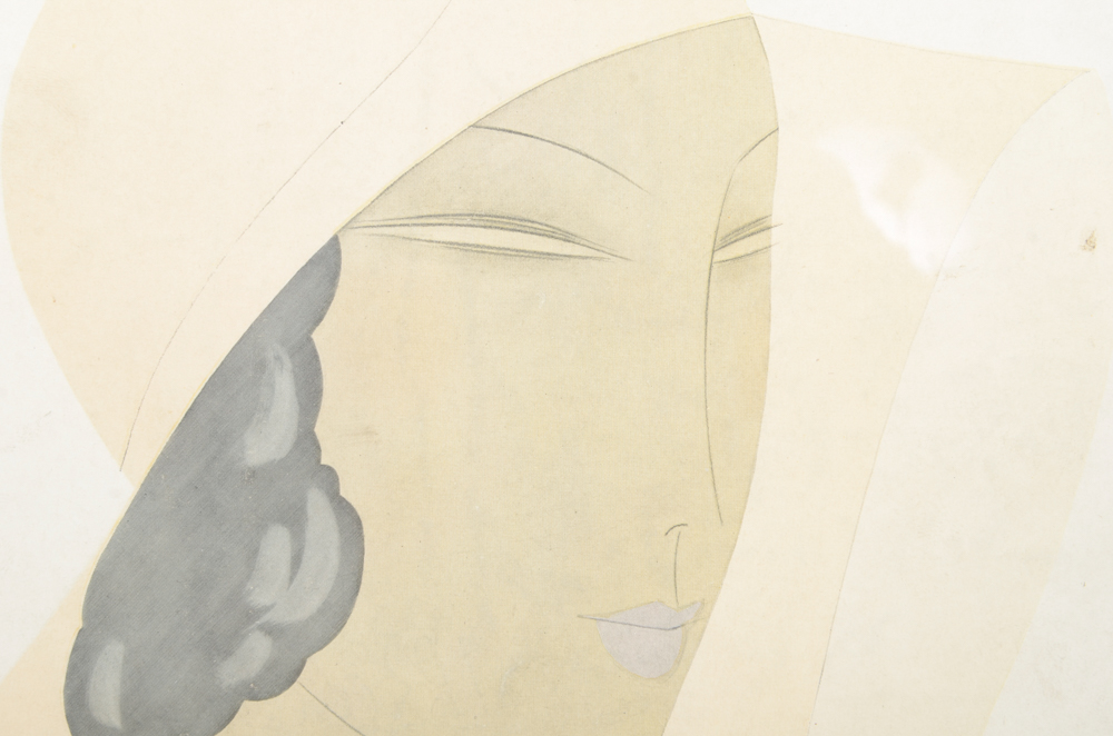 Pair of Art Deco "Harper's Bazaar" Magazine Covers