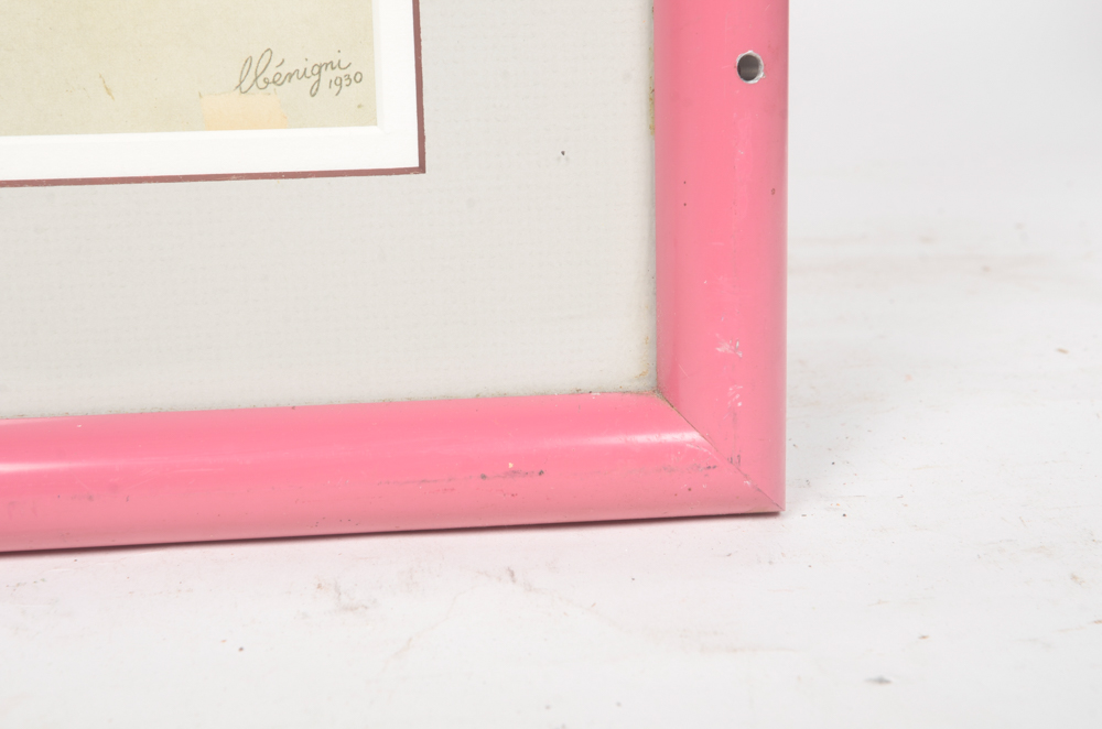 Pair of Art Deco "Harper's Bazaar" Magazine Covers