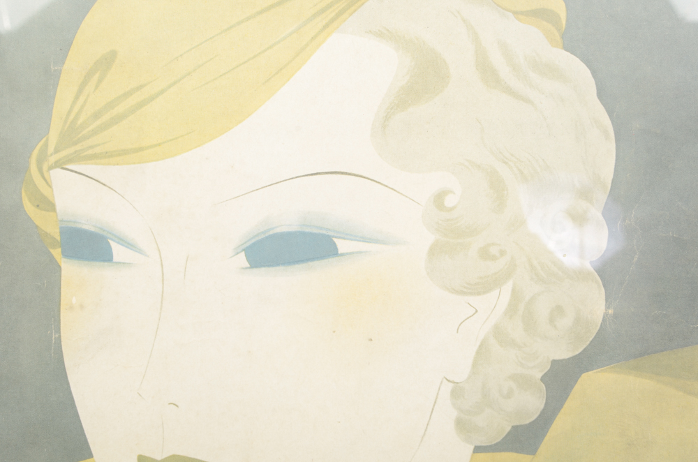 Pair of Art Deco "Harper's Bazaar" Magazine Covers