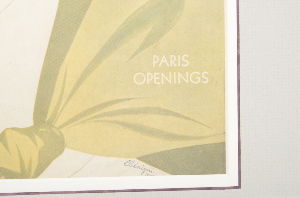 Pair of Art Deco "Harper's Bazaar" Magazine Covers