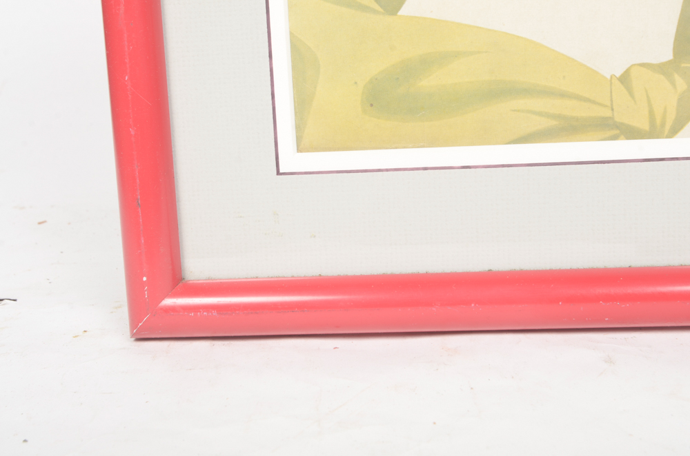 Pair of Art Deco "Harper's Bazaar" Magazine Covers