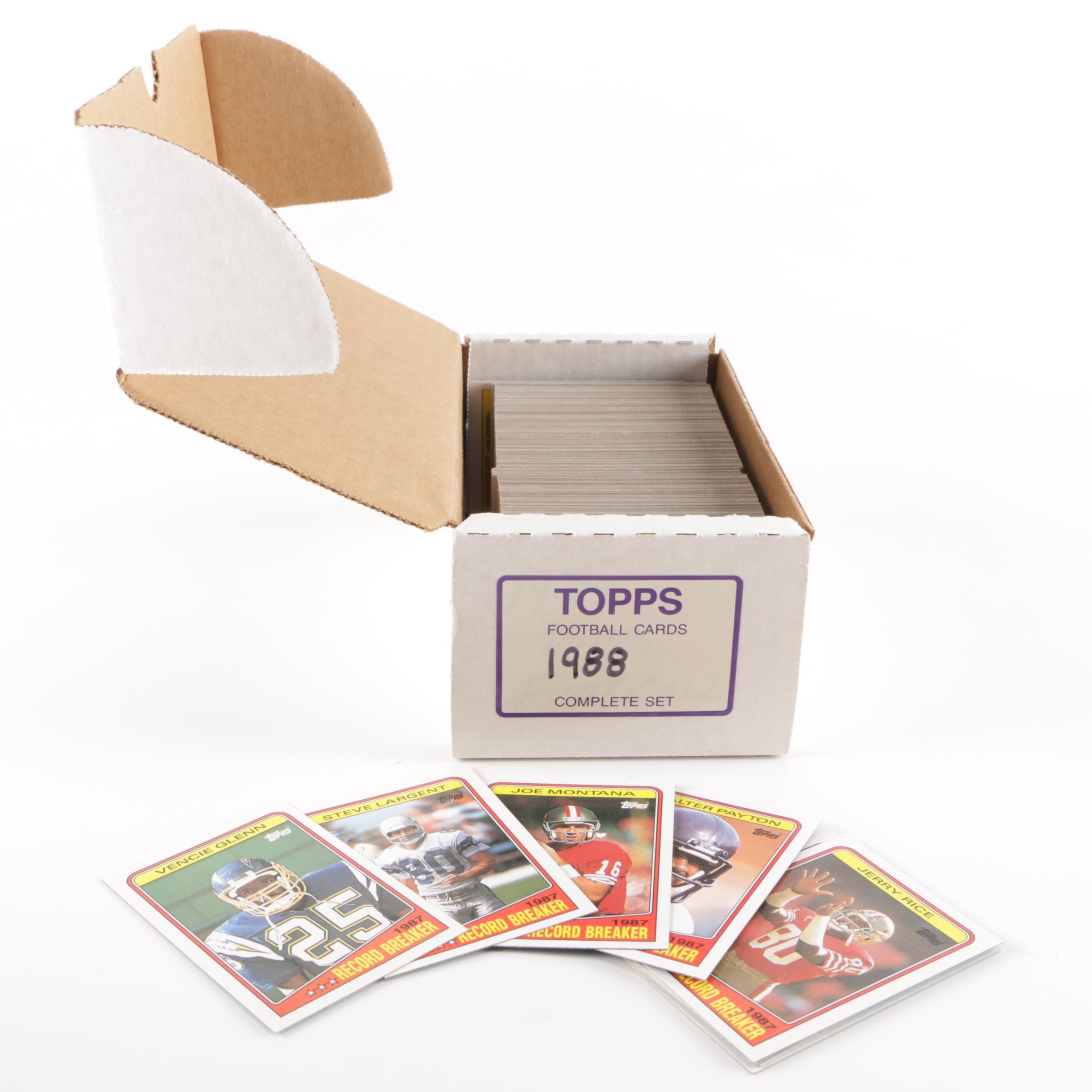 Assorted Football Card Sets