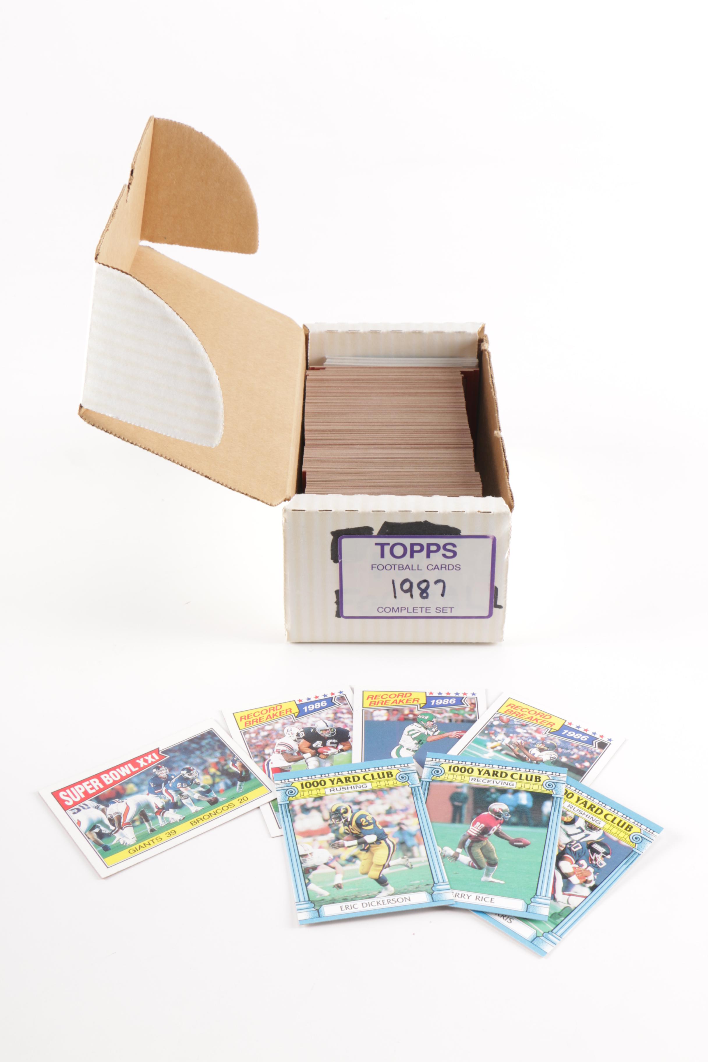Assorted Football Card Sets