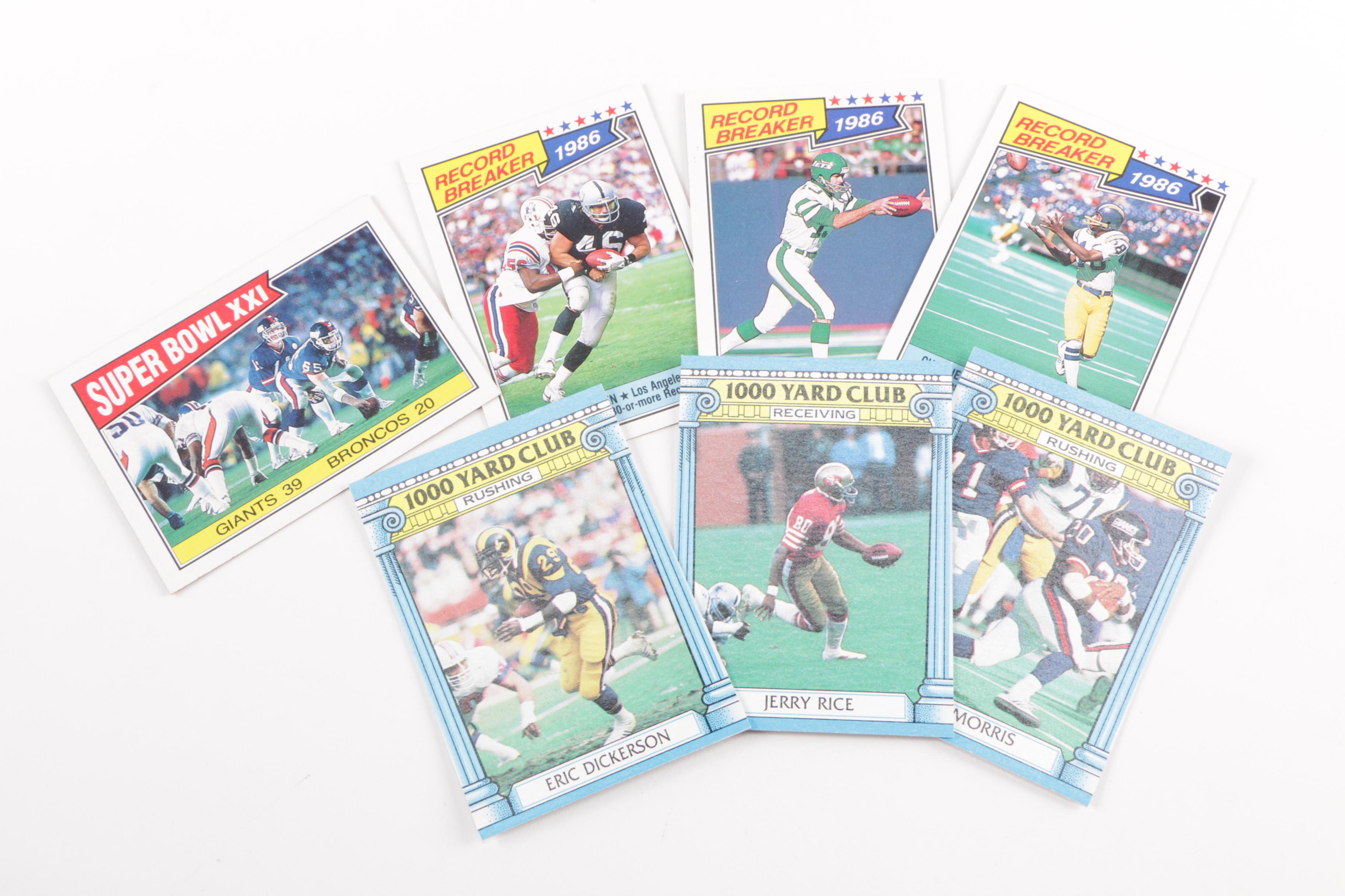 Assorted Football Card Sets