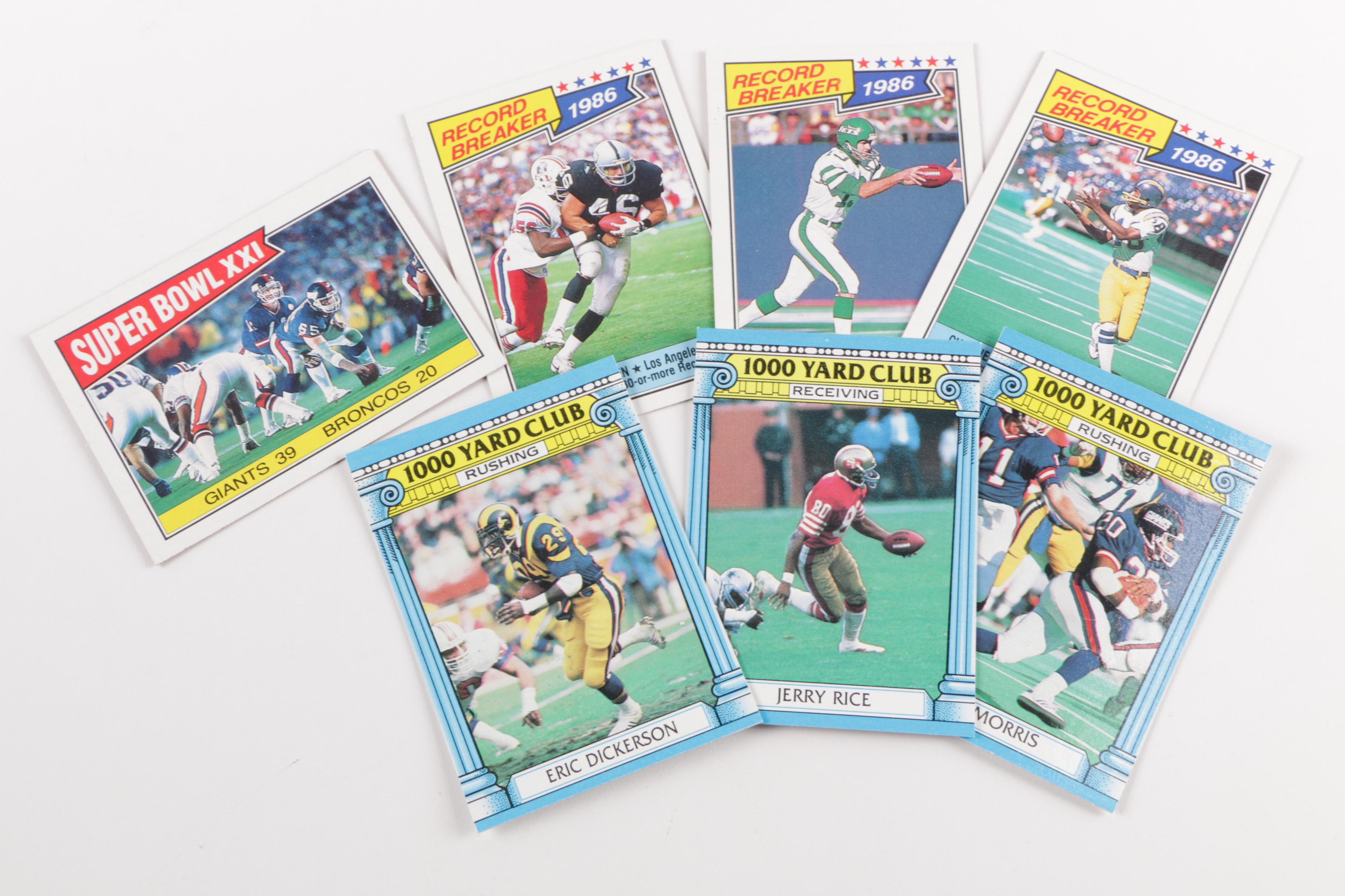 Assorted Football Card Sets